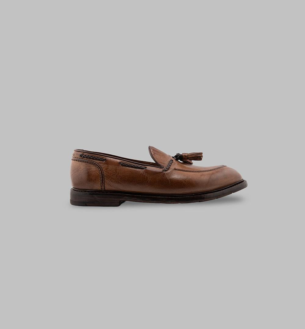 Mocassini Premiata 32056 uomo tabacco 32056 NAP BUFF PREMIATA 