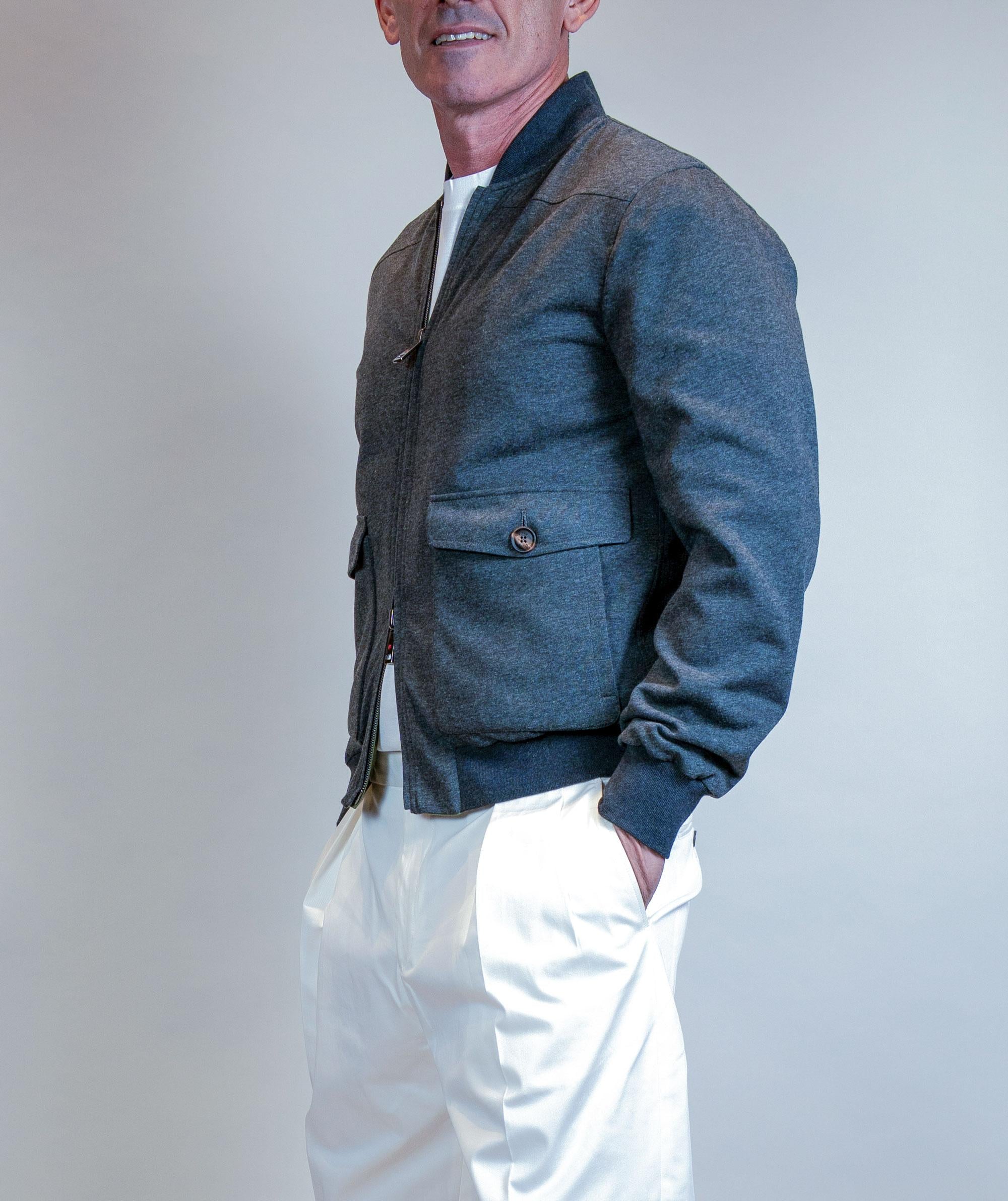 Giubbino KIRED uomo PENNA830200 reversibile Grigio PENNA830200 8000 KIRED 