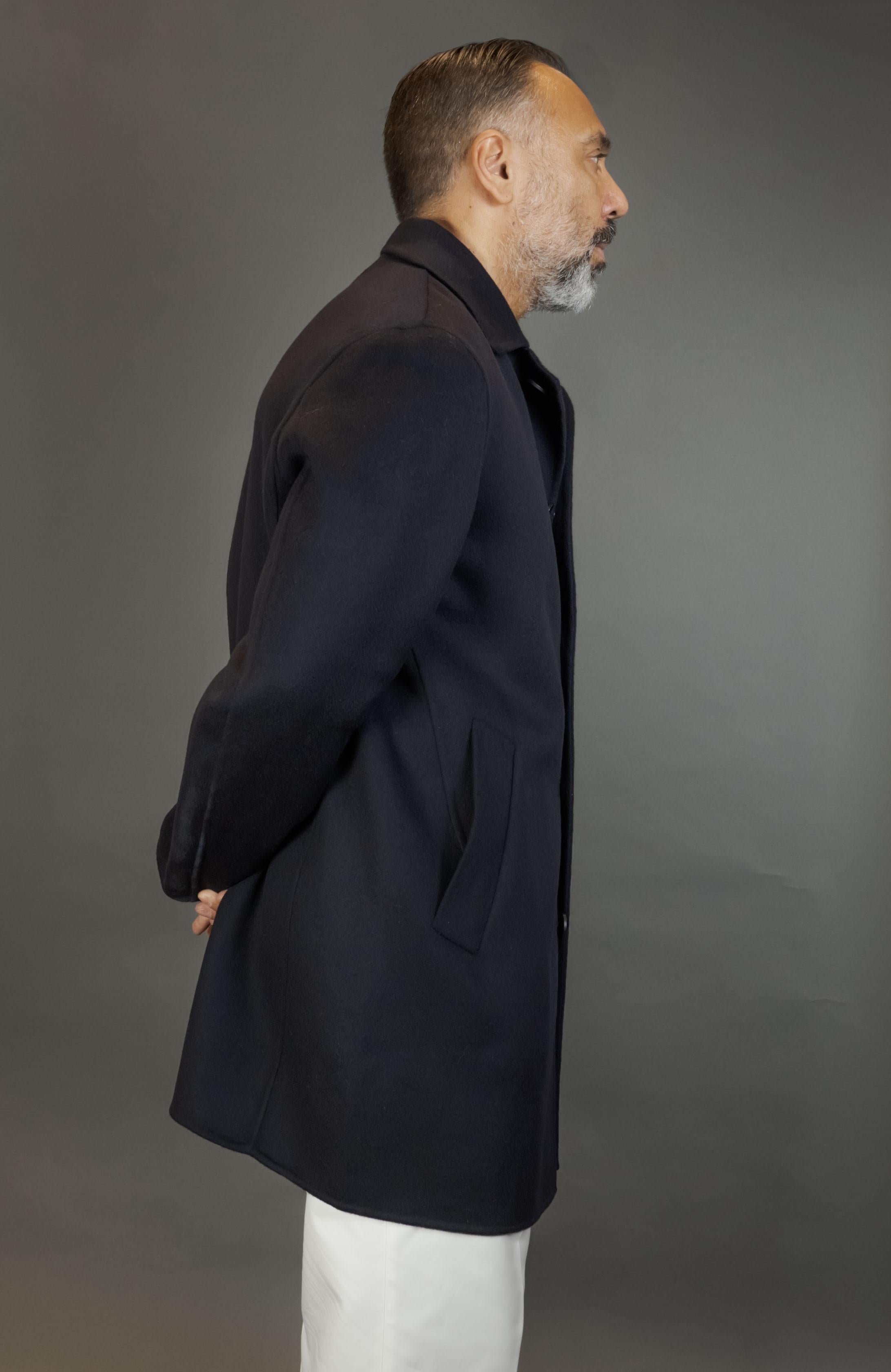 Cappotto PALTO' uomo ALFREDO B Blu ALFREDO B 205 BLU NAVY PALTO' 