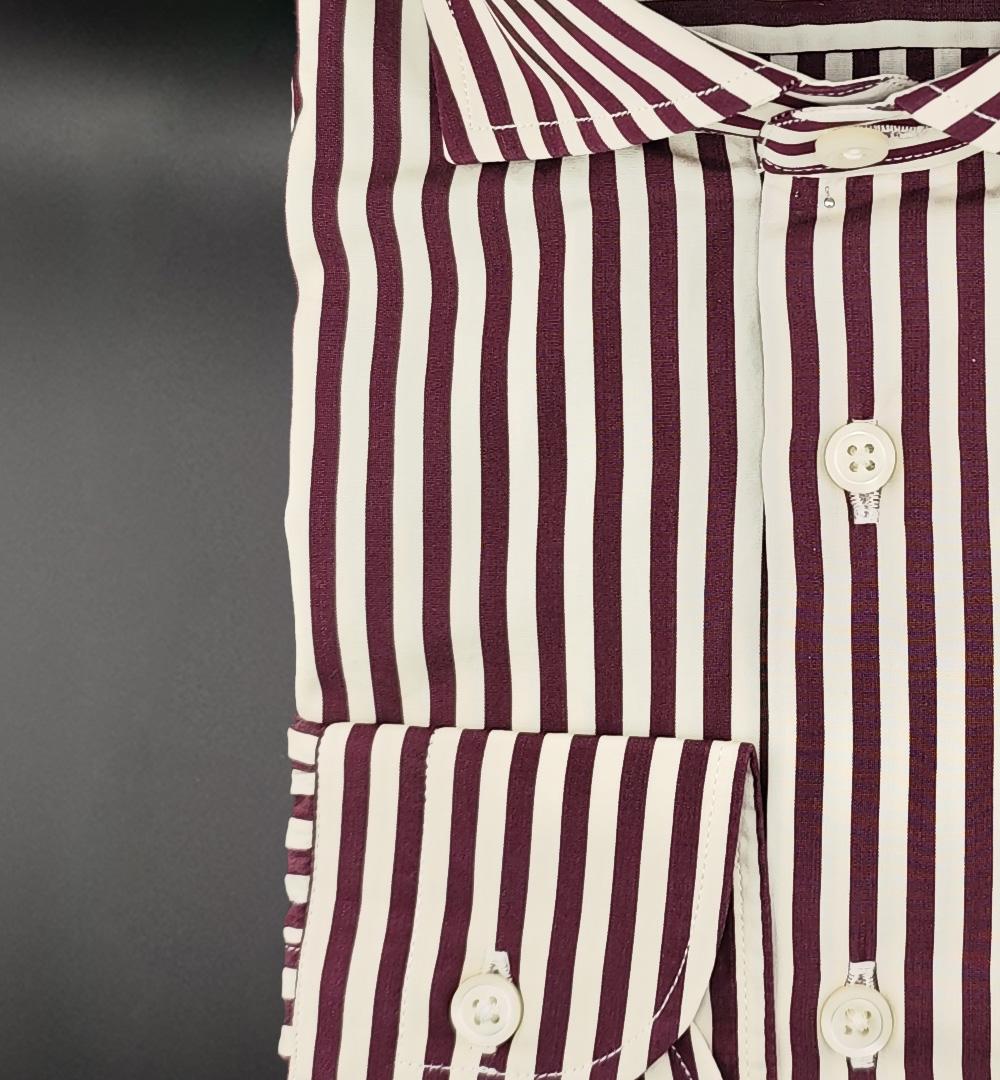 Camicia OFFICINE uomo 4467 Bordeaux 4467 3 RIGA BORDO OFFICINE 