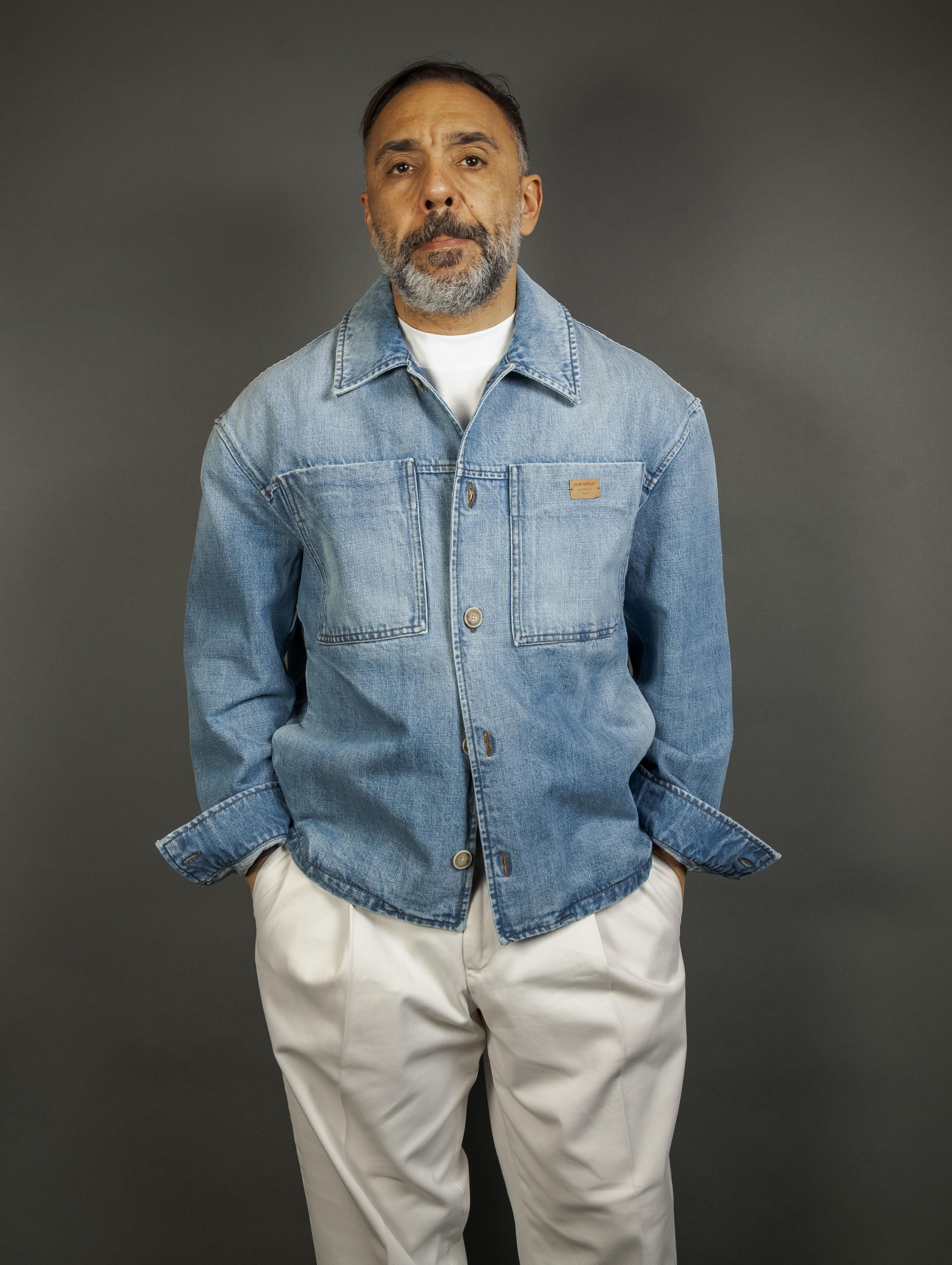 DON THE FULLER JERRY DTFFIDM2S5040 DENIM CHIARO