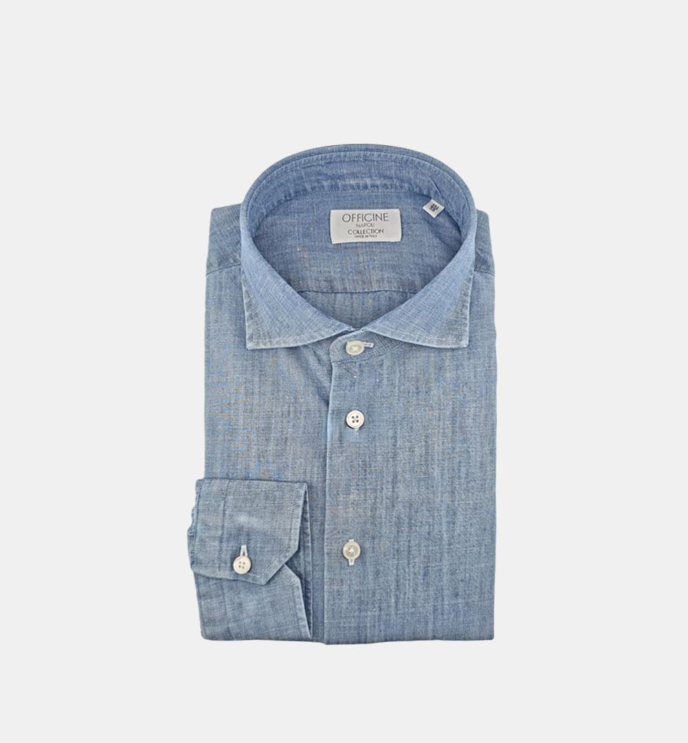 Camicia Officine uomo B4822 denim CAMICIA B4822 4822 OFFICINE 