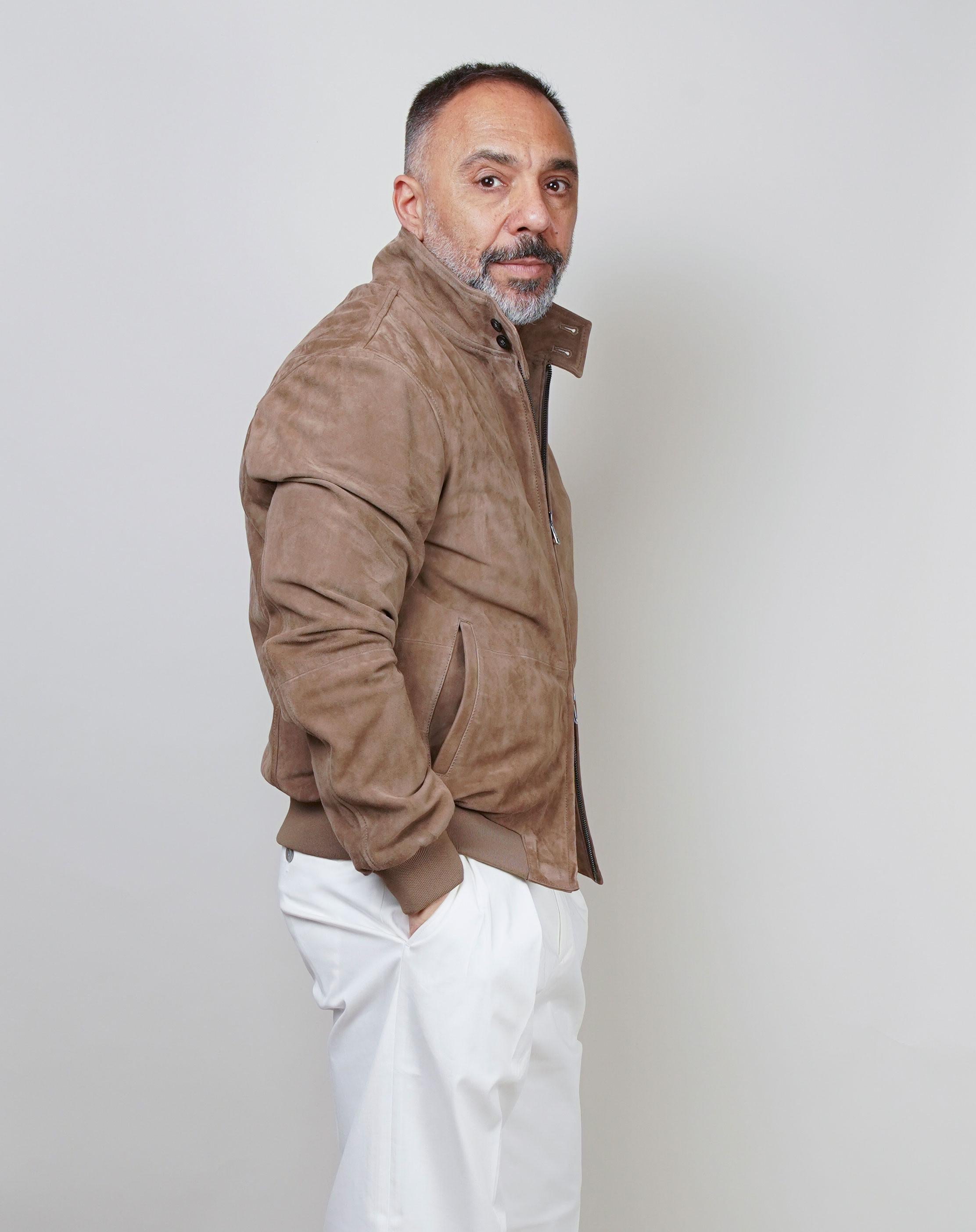 Giubbino Mabrum uomo Bomber Frank tortora BOMBER FRANK S 924729 026 MABRUM 