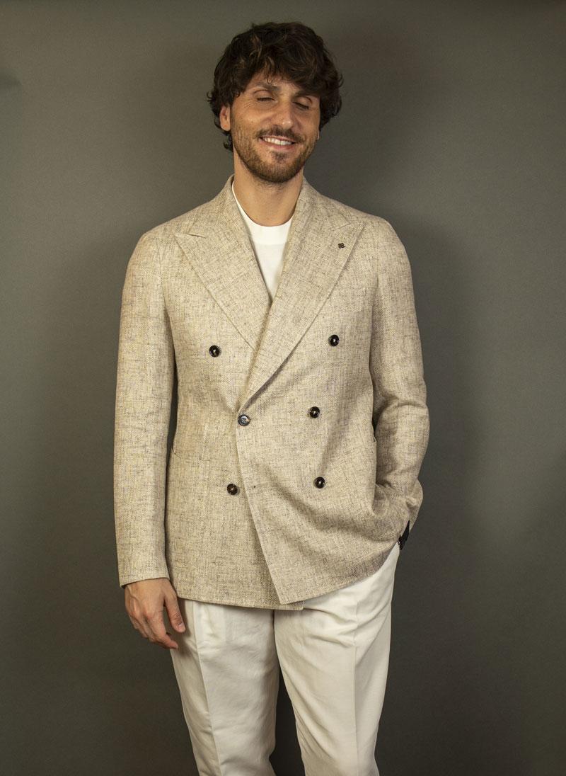 Giacca Tagliatore uomo GPL20K PEH70020 beige<BR/><BR/> G-PL20K PEH70020 25E050 T1023 SABBIA TAGLIATORE 