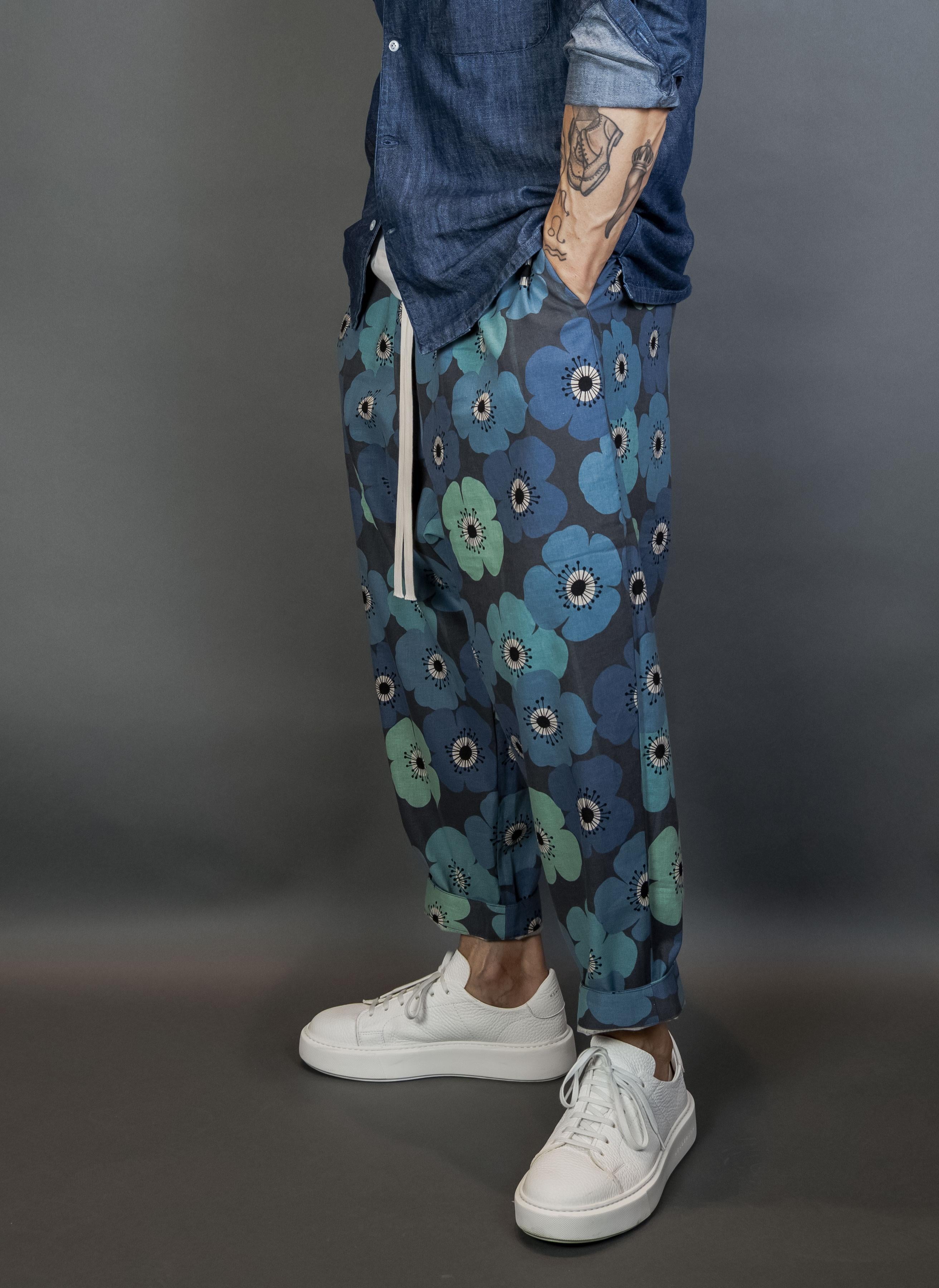 Pantalone CoopetteBros uomo T3  KK HB blu T3 KK HB BLU NERO COOPETTEBROS 