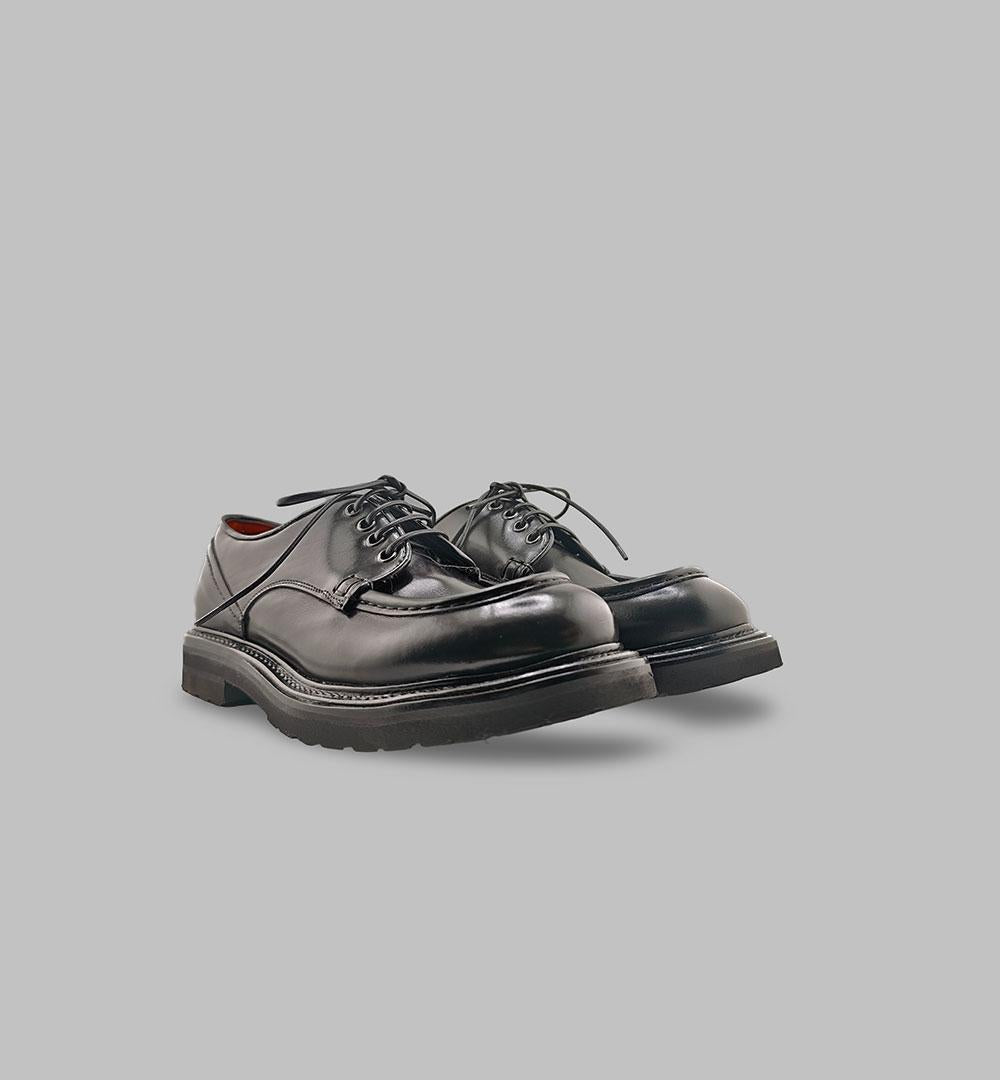 Derby Claudio Marini uomo 8237 nere<BR/> 8237 NORVEGESE CLAUDIO MARINI 