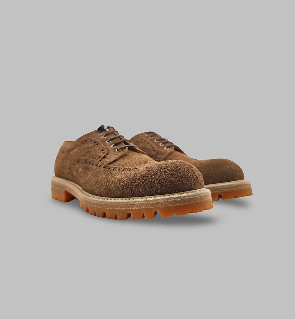 Derby Lemargo uomo IH04A Caffè<BR/> IH04A OASIS TEK CODA COMMANDO LEMARGO 