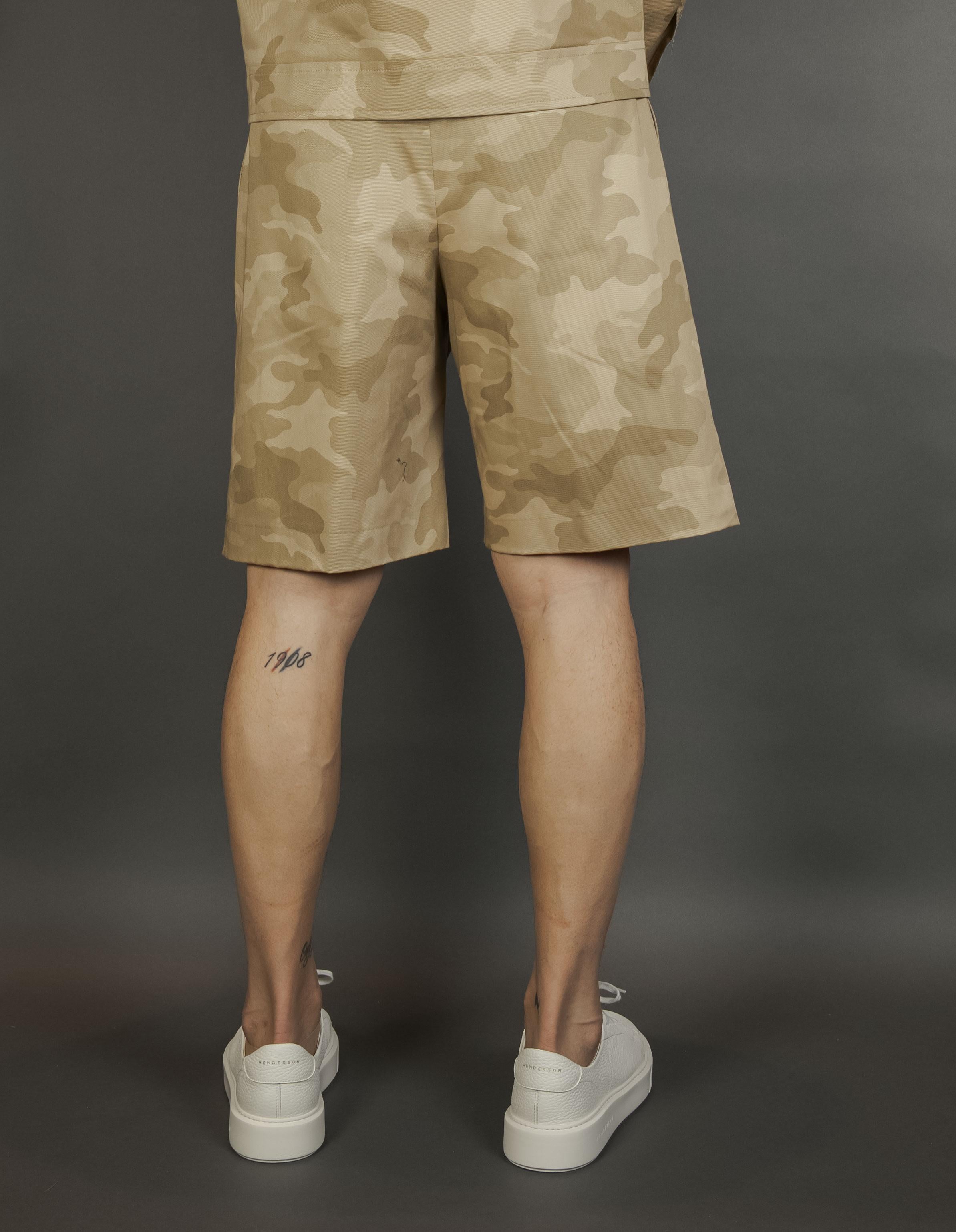 Bermuda Tagliatore uomo Cabana mimetico beige CABANA TGT 870003 25E146 A1151 MIMETICO BEIGE TAGLIATORE 