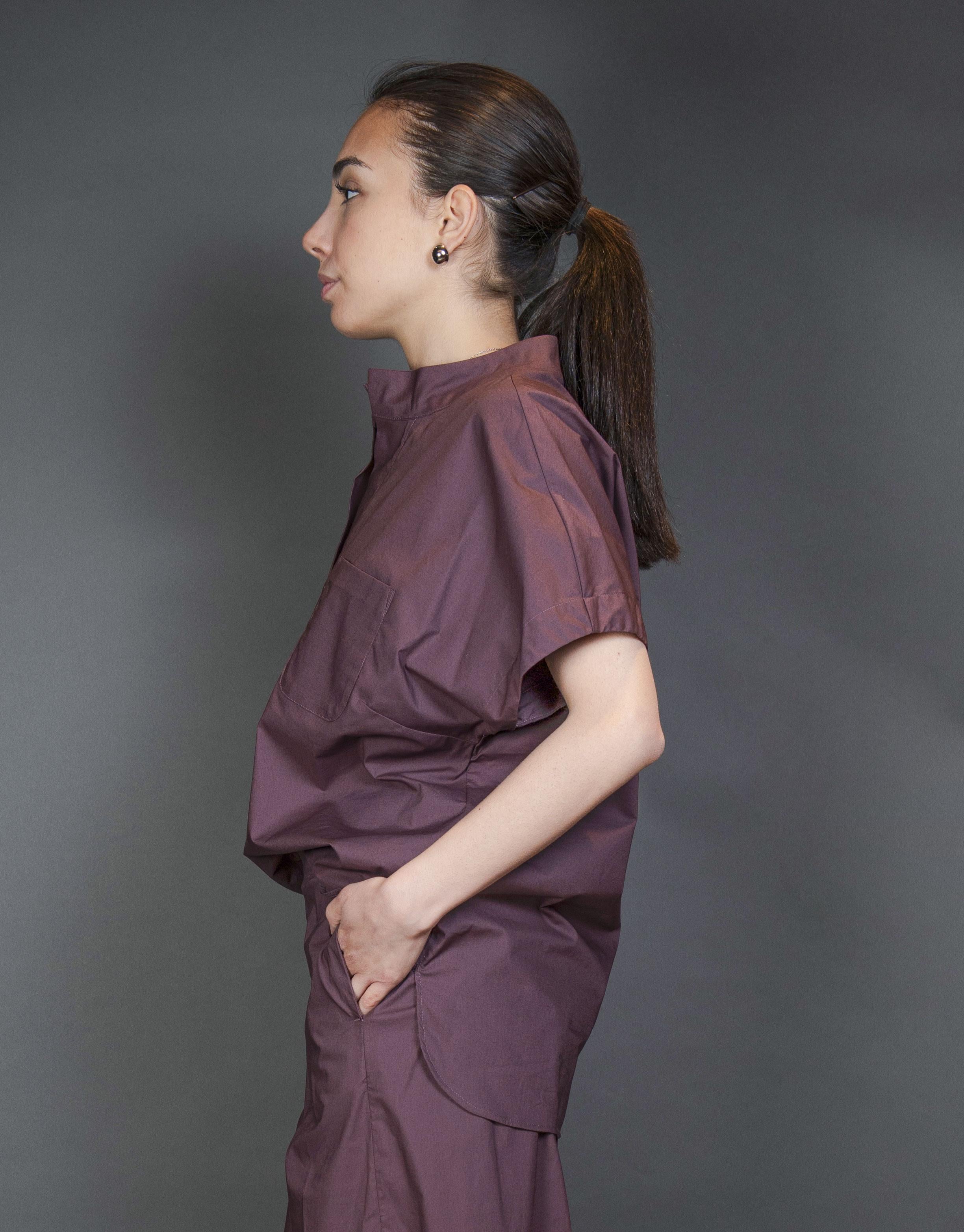 Blusa Nine in the Morning Donna Ilenia bordeaux IL31 ILENIA NINE INTHE MORNING 