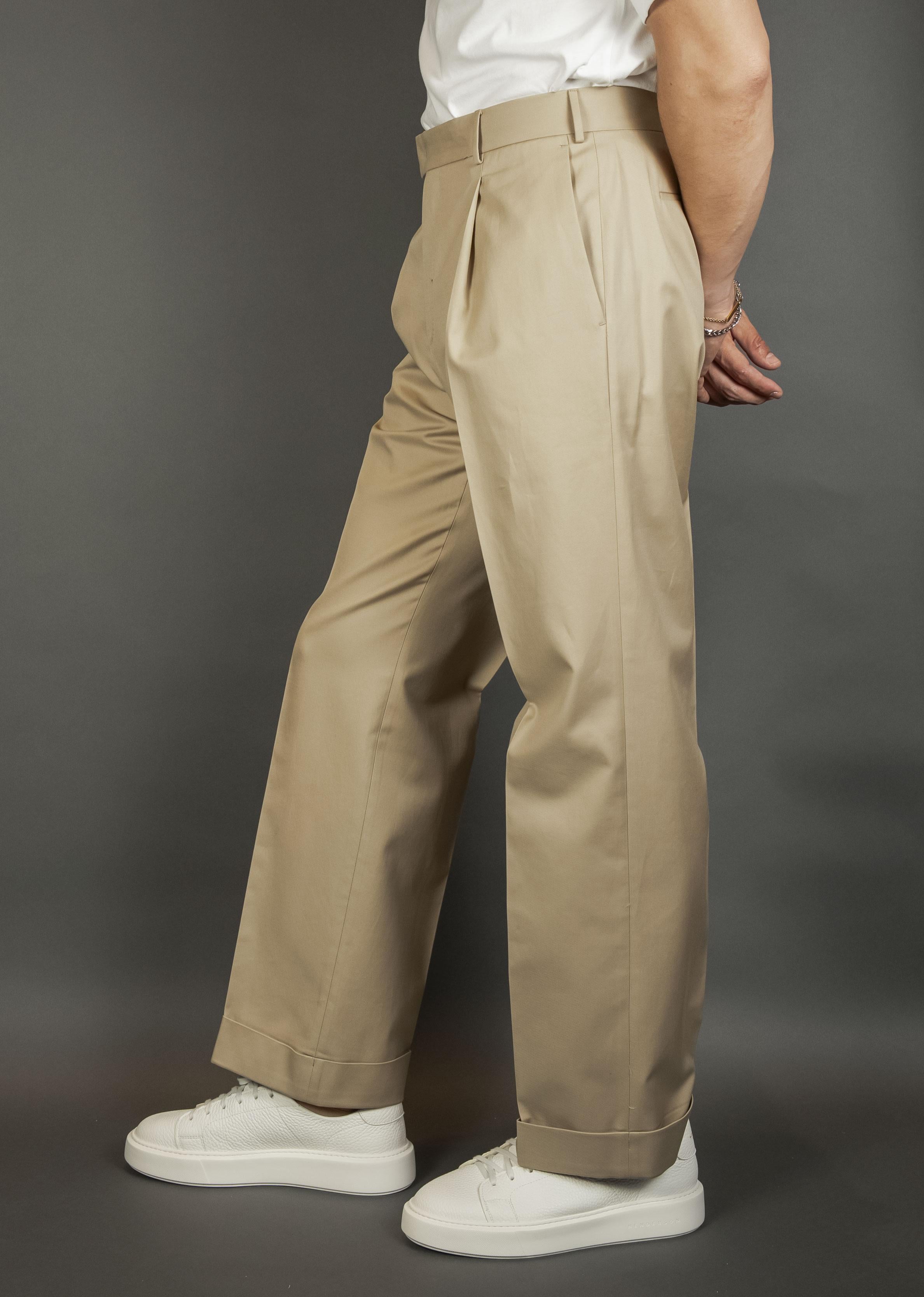 Pantalone PT Torino uomo ASX5ZA0FWD beige<BR/> ASX5ZA0FWD BP75 050 BEIGE PT TORINO 
