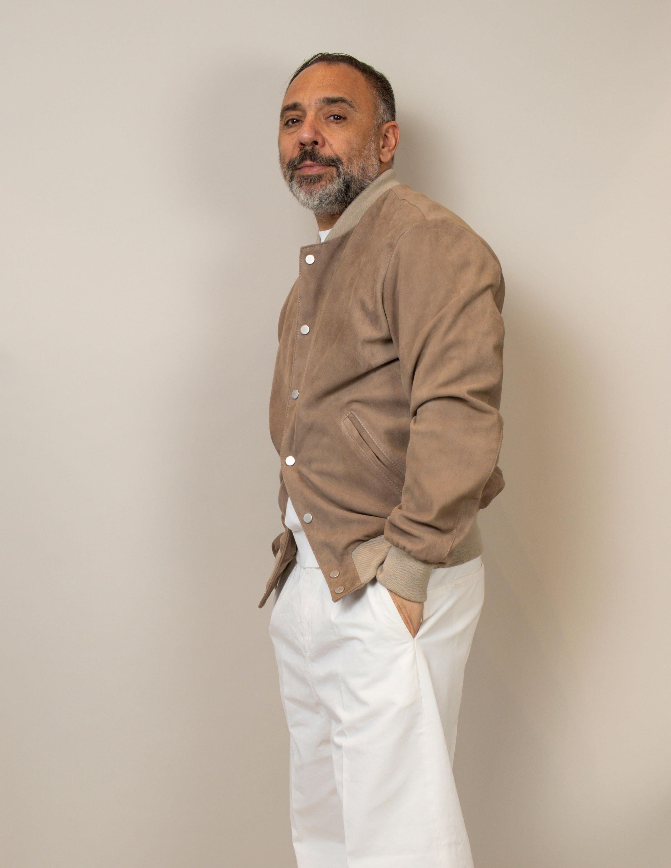 Giubbino Dfour uomo 812 CMA beige BOMBER 812 CM BEIGE DFOUR 