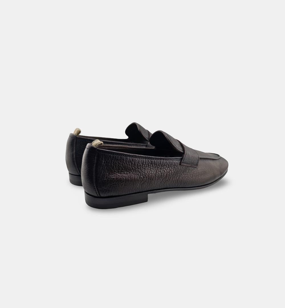 Mocassini OFFICINE CREATIVE uomo OLIVER010 Ebano<BR/> OLIVER/010 DEER OFFICINE CREATIVE 