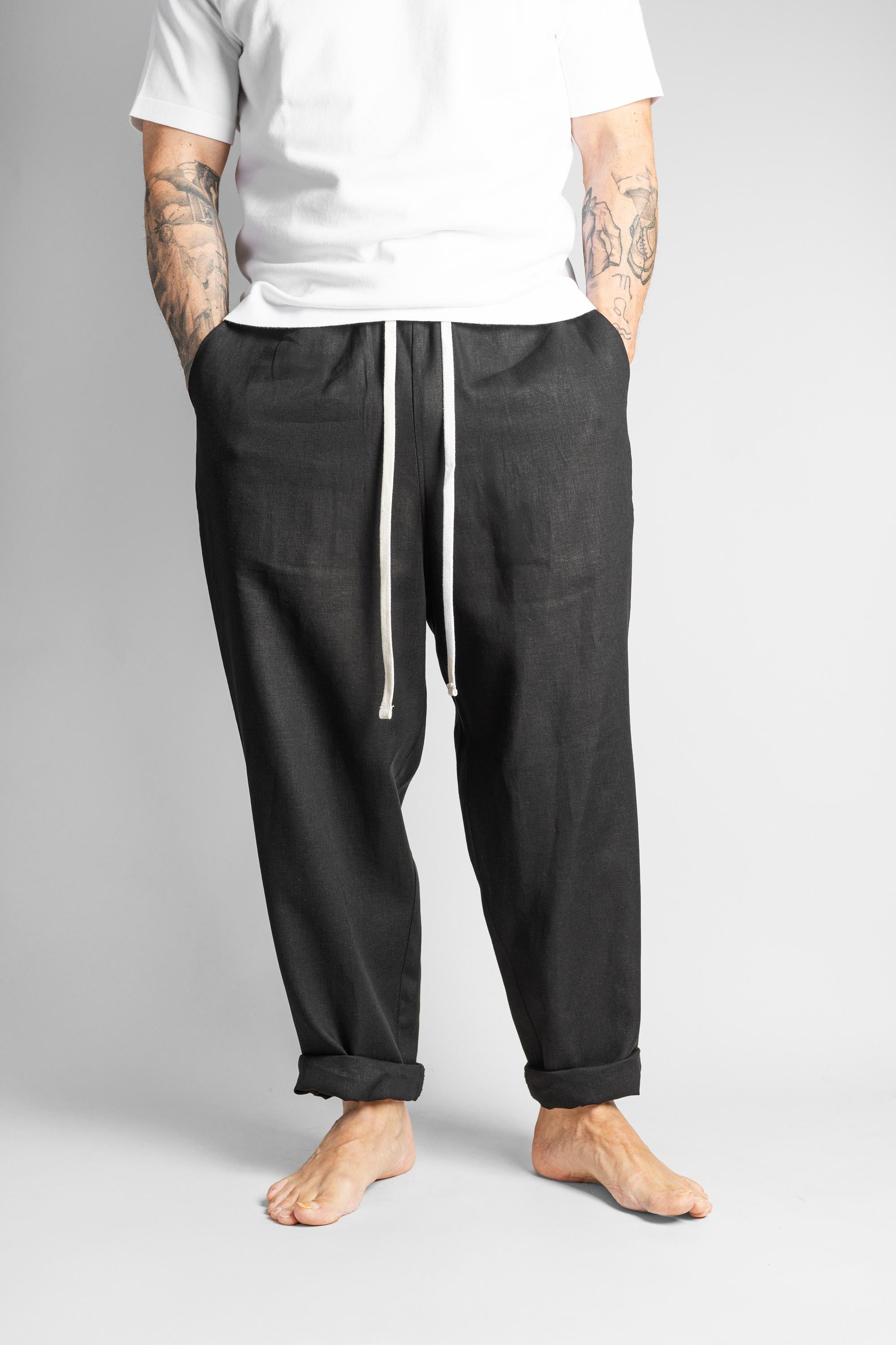 Pantalone OFFICINE uomo JAPAN Nero JAPAN NERO OFFICINE 