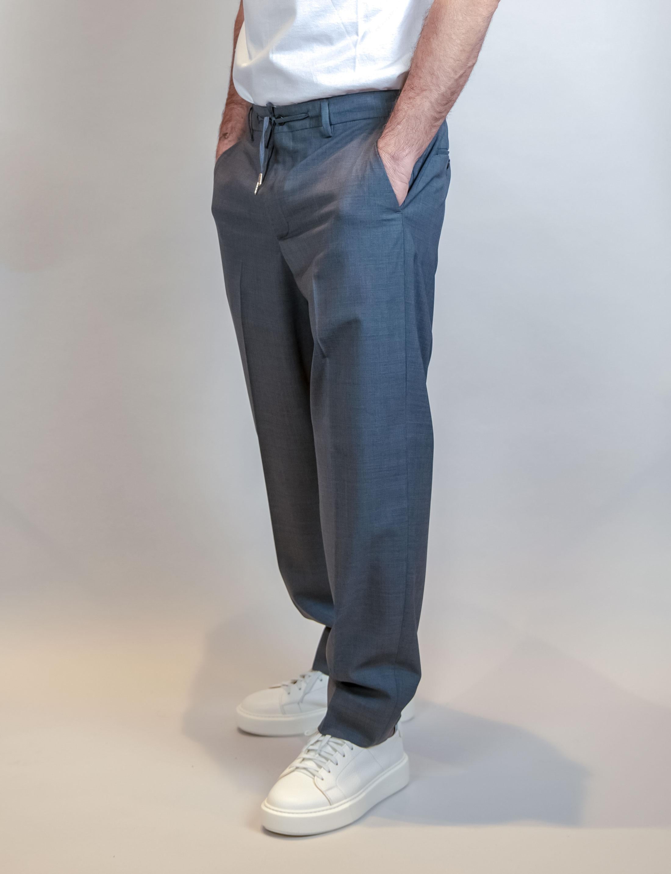 Pantalone BRIGLIA uomo COVENT 30082 Grigio COVENT 30082 080 BRIGLIA 