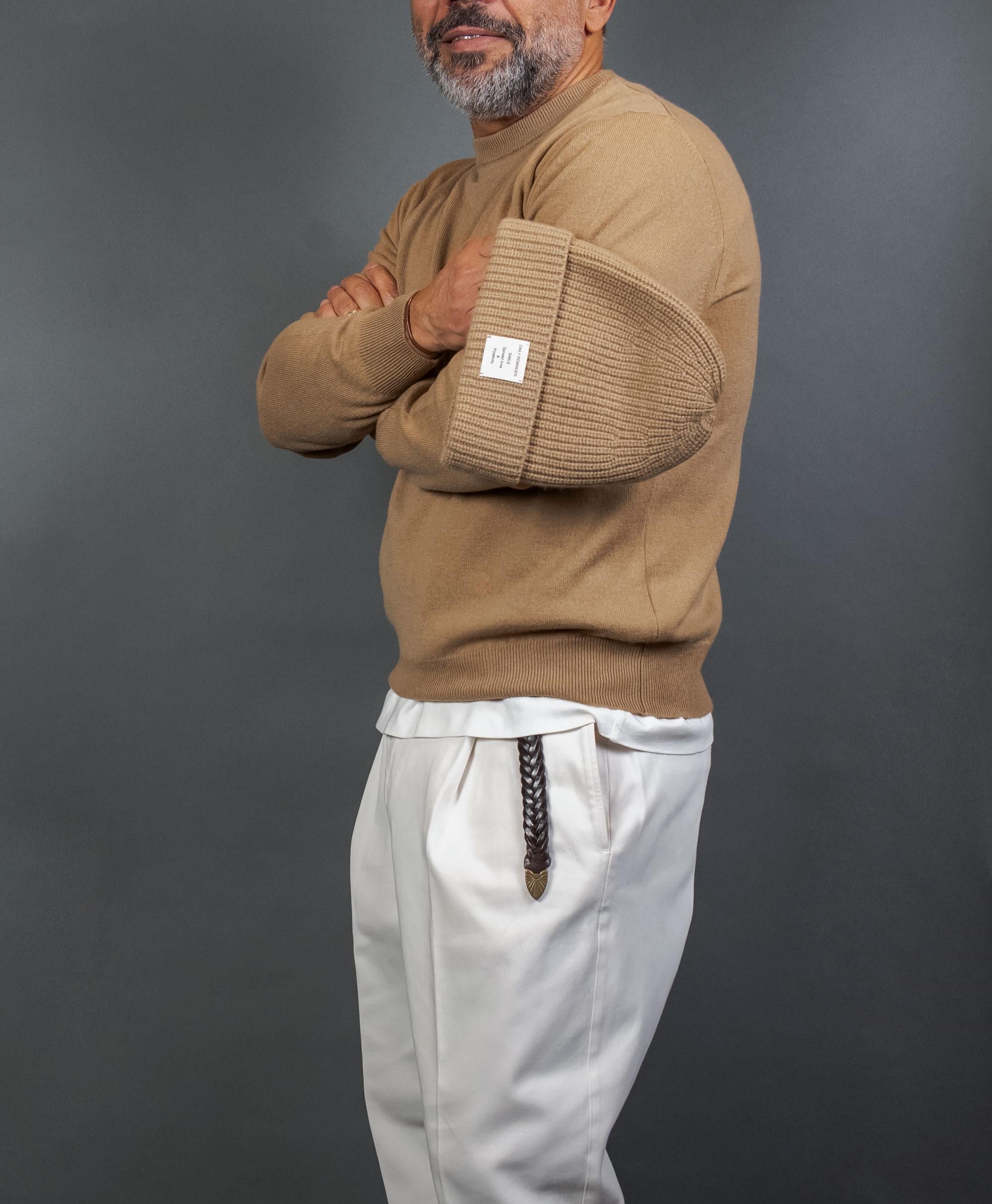 Maglione DANIELE FIESOLI uomo 3360 Castagne 3360 02 CASTAGNE DANIELE FIESOLI 