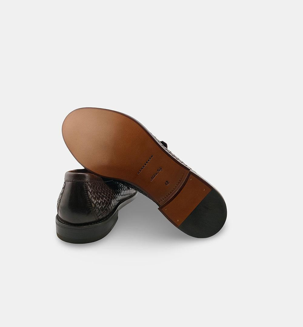 Doppia Fibbia Henderson uomo 74402 caffè 74402 P.1 HENDERSON 