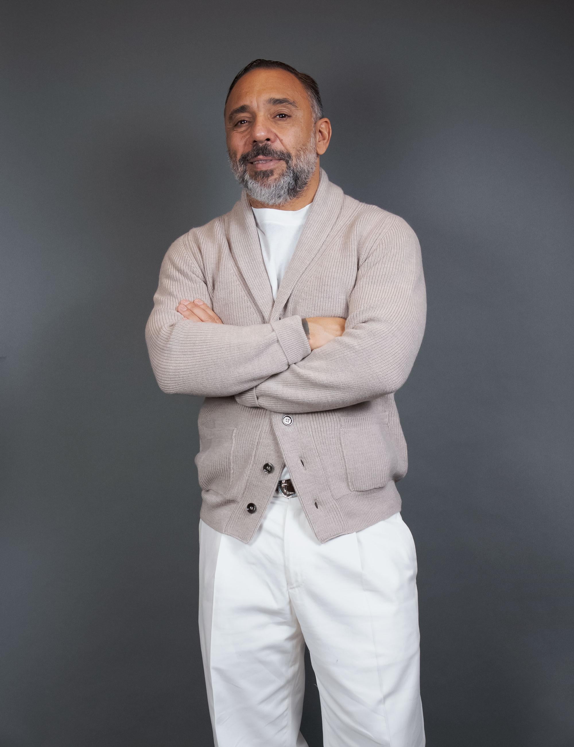 Cardigan SETTEFILI CASHMERE uomo 2CPE1CAST Beige 2CPE1CAST CORDA SETTEFILI CASHMERE 