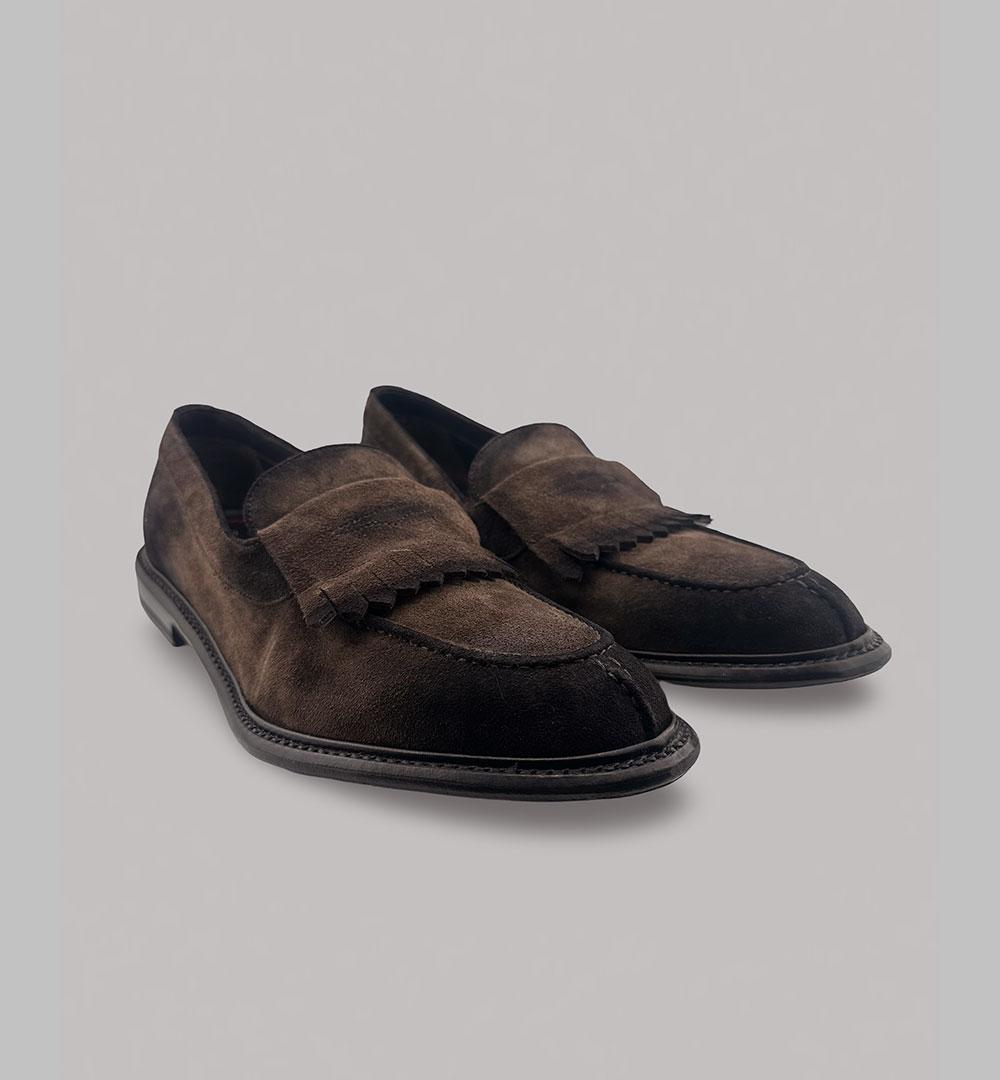 Mocassino Claudio Marini uomo 8322 testa di moro 8322 FRANGIA 122 CLAUDIO MARINI 
