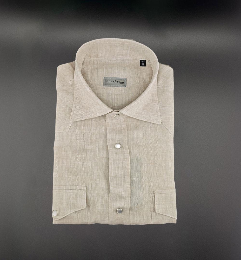 Camicia SARTORIO uomo TEXAS Corda TEXAS 464207004 SARTORIO 