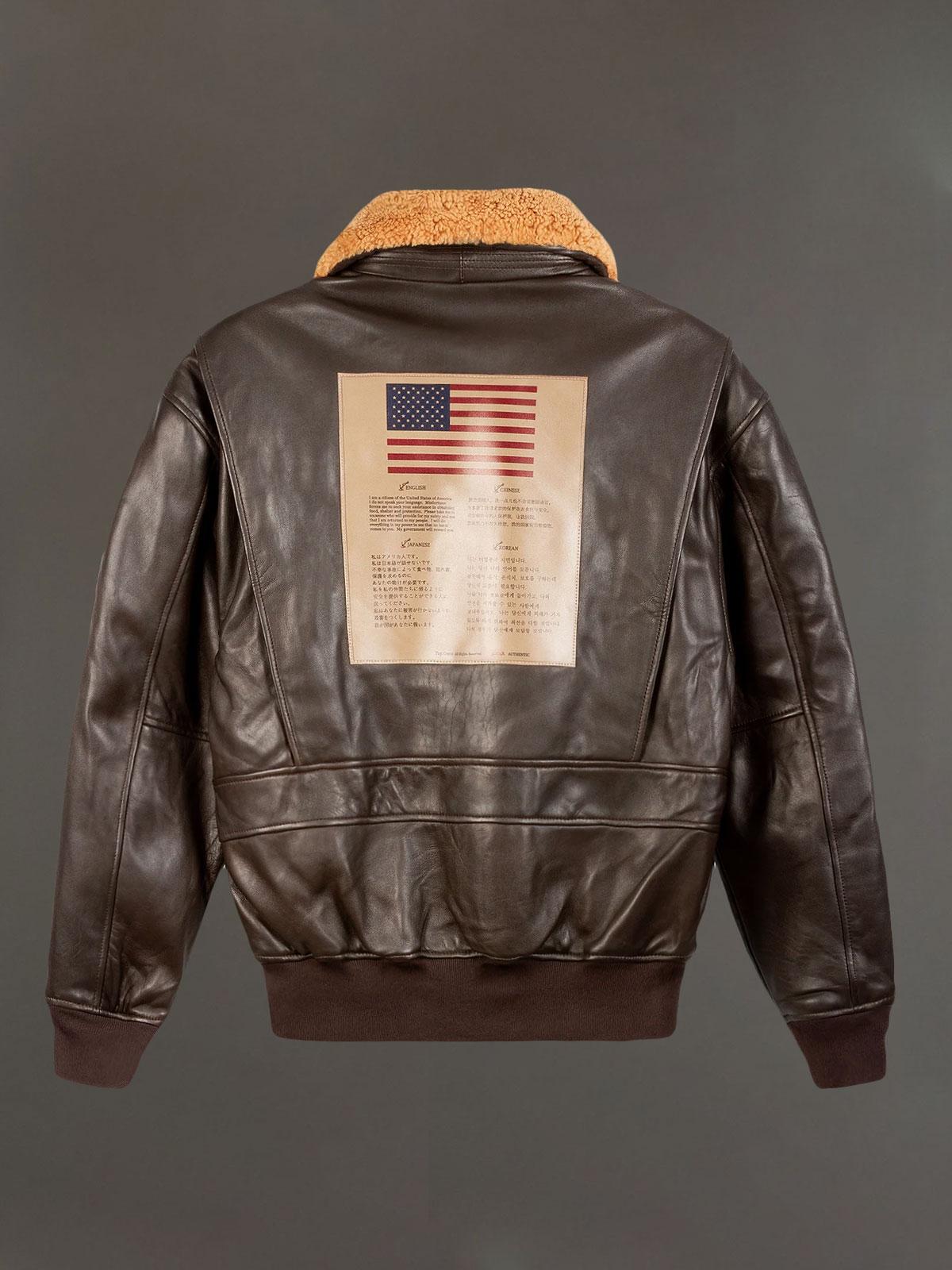 Giubbino TOP GUN uomo TOP GUN Marrone TOP GUN 005 BROWN TOP GUN 