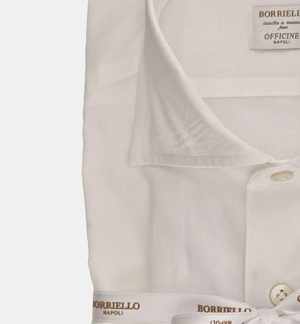Camicia Borriello uomo 22038 bianca 22038 00 BORRIELLO 