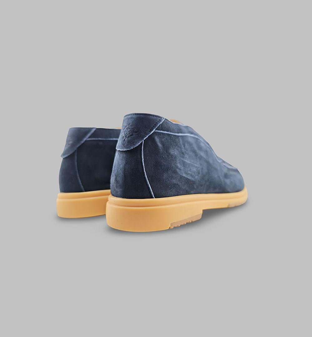 Polacchini ANDREA VENTURA uomo ZENIT80 Blu ZENIT80 SLIP ON BLU ANDREA VENTURA 