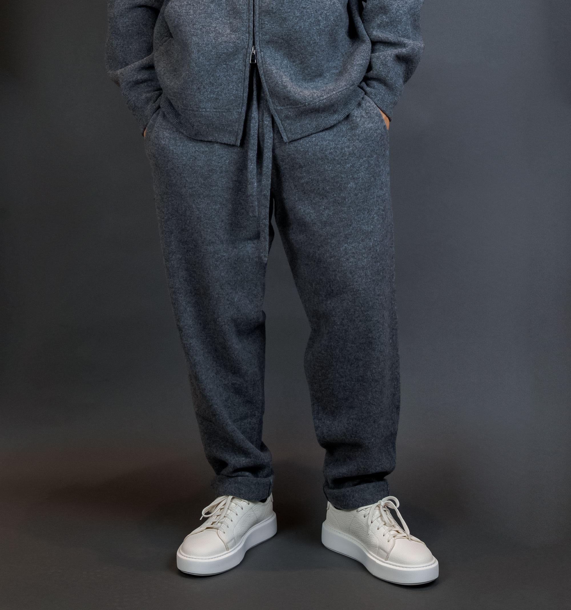 Pantalone ROBERTO COLLINA uomo 19249 Grigio 19249 1918 ROBERTO COLLINA 