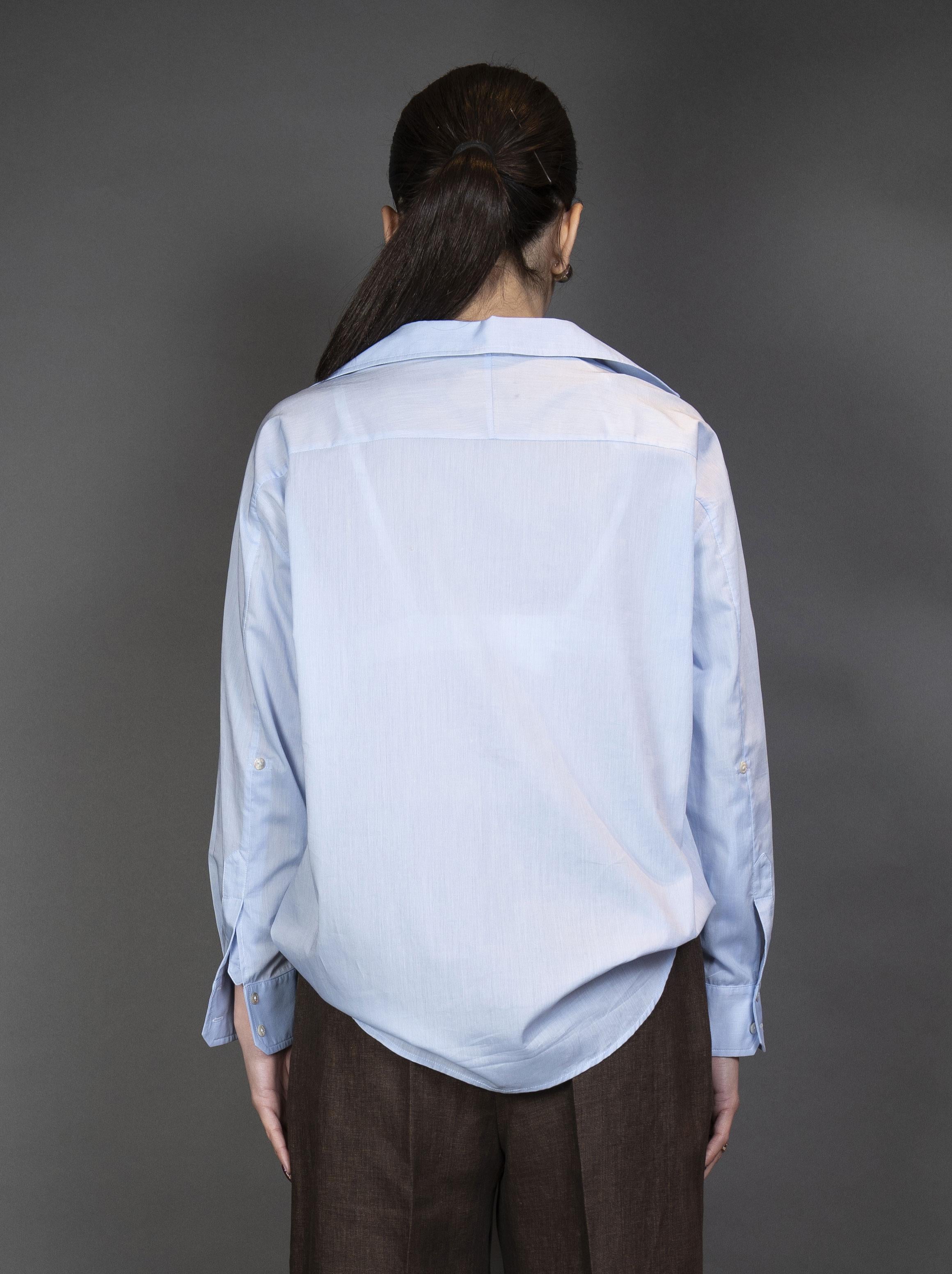 Camicia Barba donna 46011 azzurra 46011 80A BARBA 