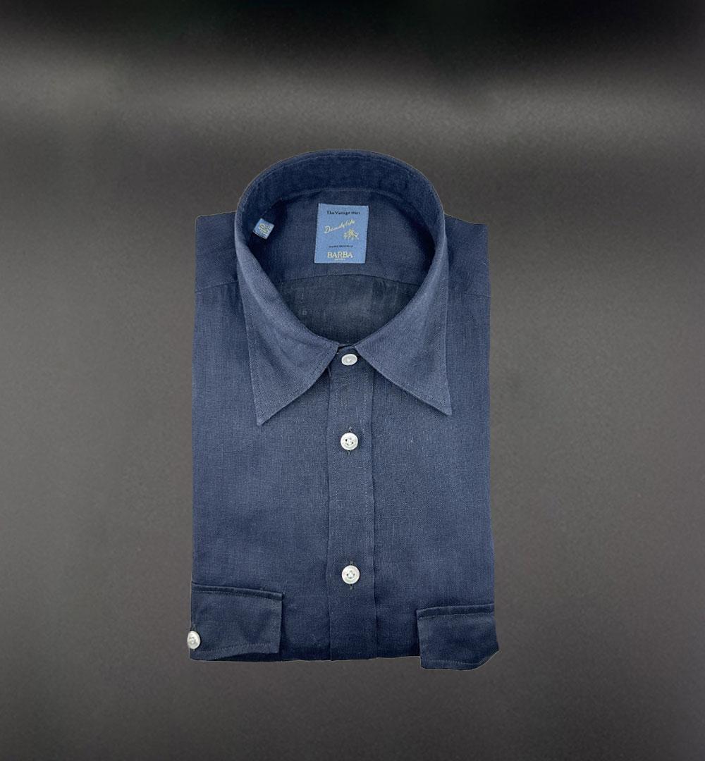 Camicia Barba uomo PIU29P0147094 blu PIU29P0147094 0002 BLU BARBA 