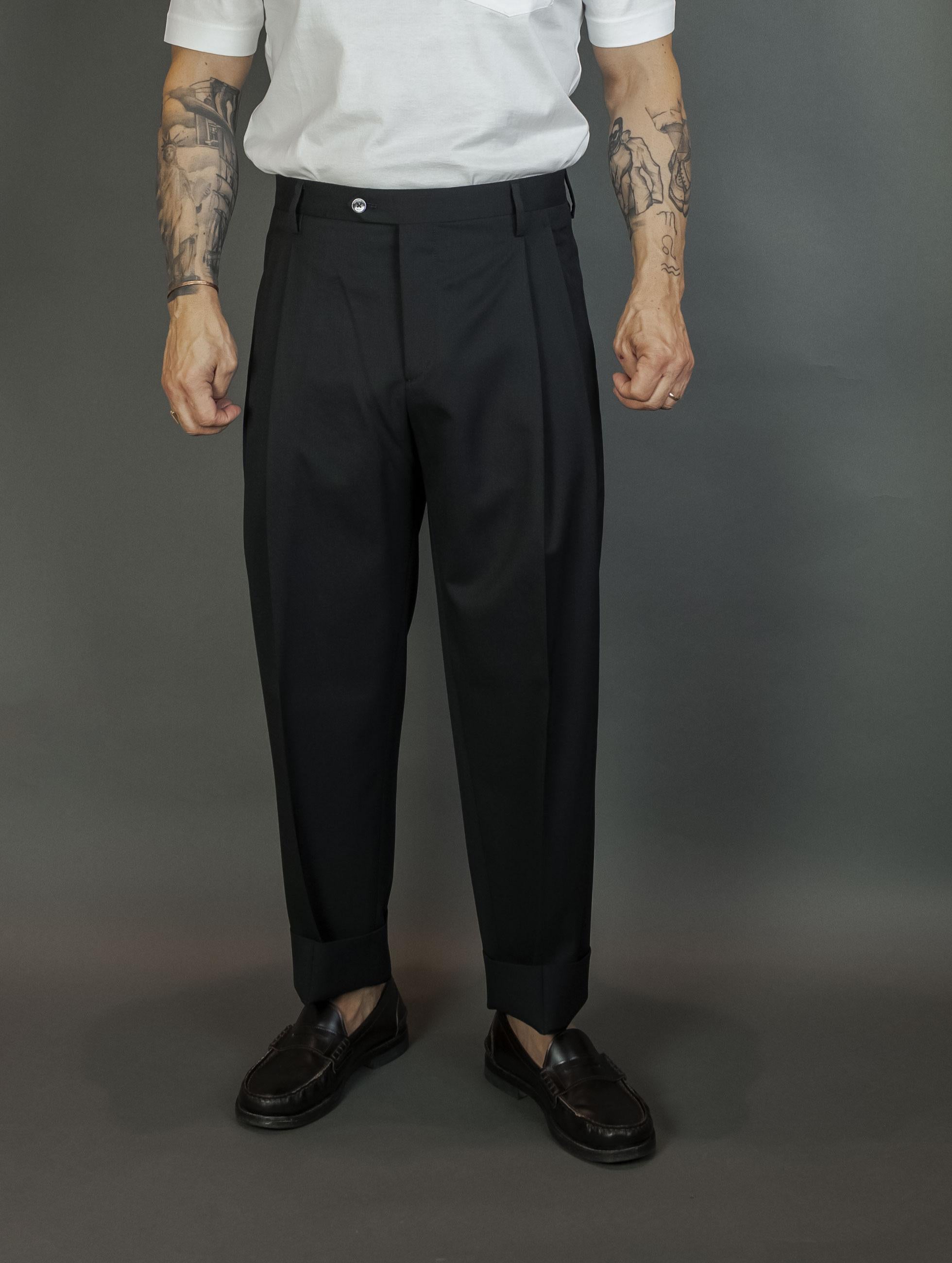 Pantalone Briglia uomo Arnos nero ARNOS 400100 010 NERO BRIGLIA 