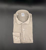 Camicia Giangi x Officine uomo SAHARA 9410 beige lino