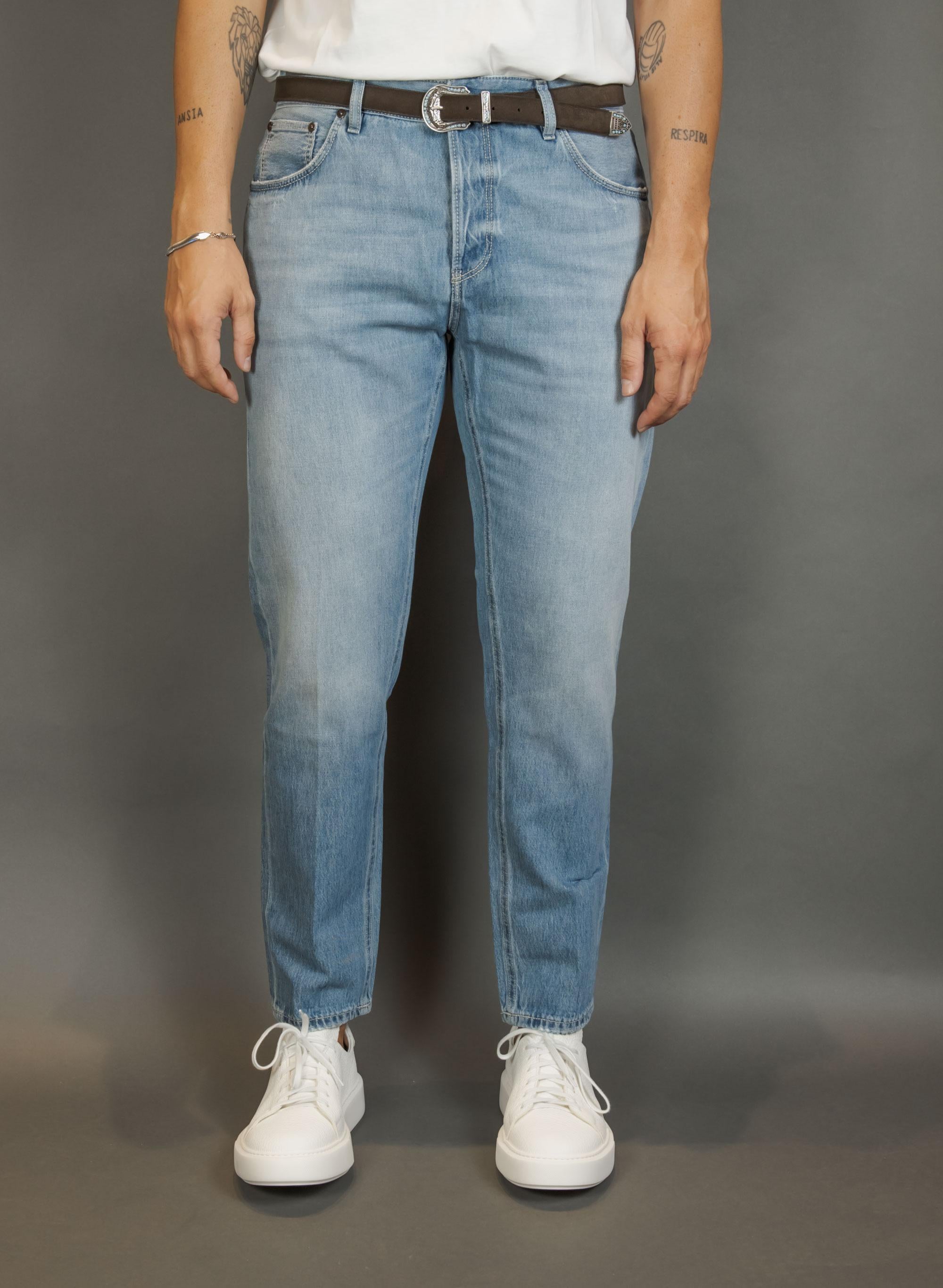 Jeans PT TORINO uomo TP05B0CA5630 Denim chiaro TP05B0CA5630 ML38 DENIM CHIARO PT 