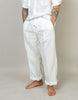 Pantalone Inlinum uomo Pajama off white