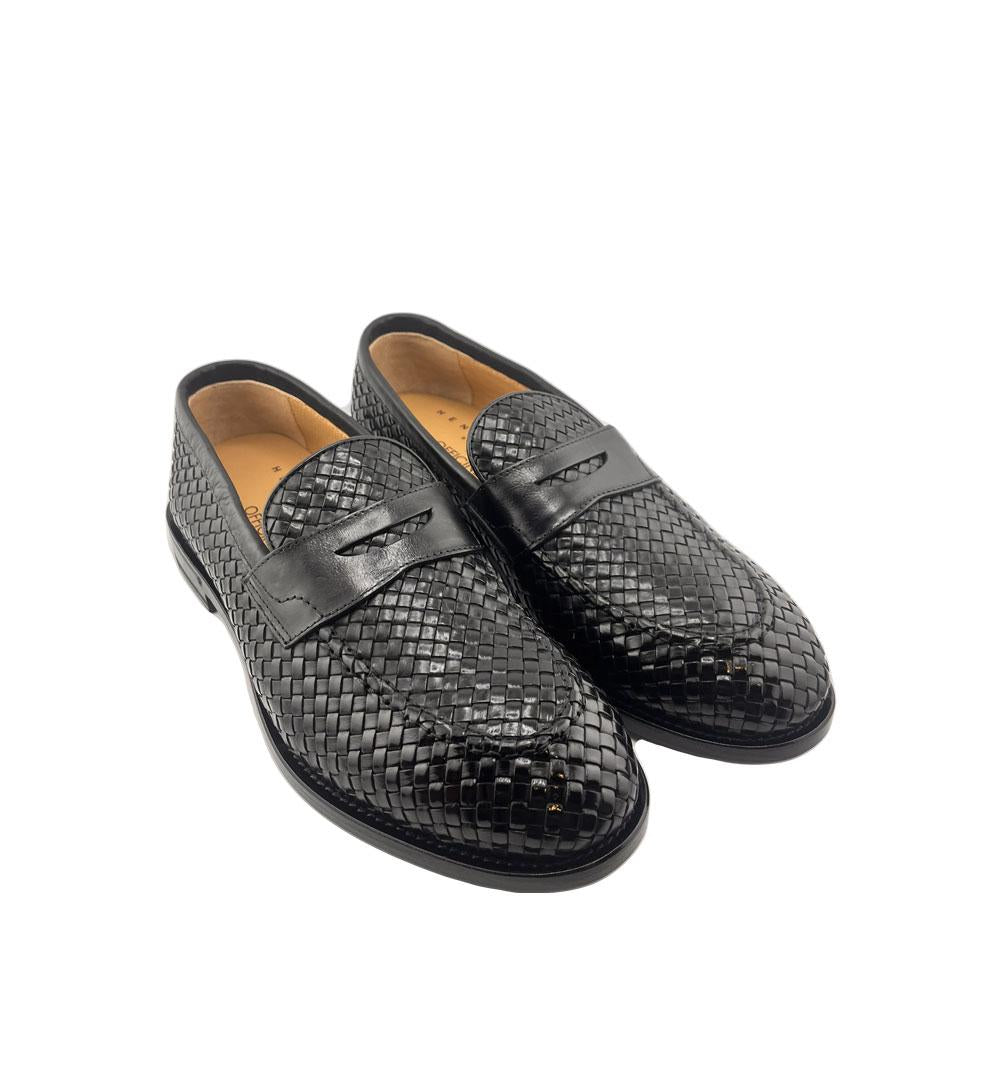 Mocassino Henderson uomo 74401 nero 74401.P.1 PENNY.INTR. HENDERSON 
