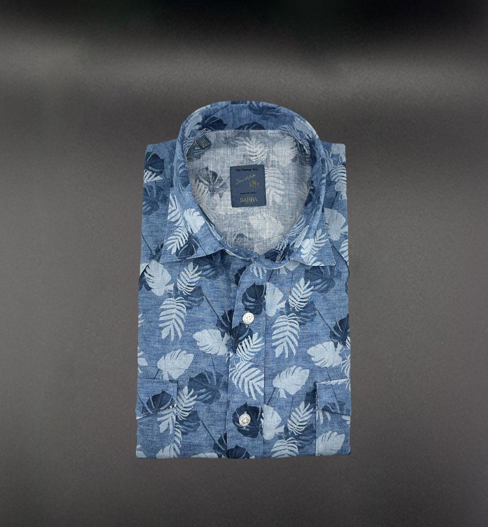 Camicia Barba uomo WSU10P2047120 blu WSU10P2047120 0001 FANTASIA BARBA 