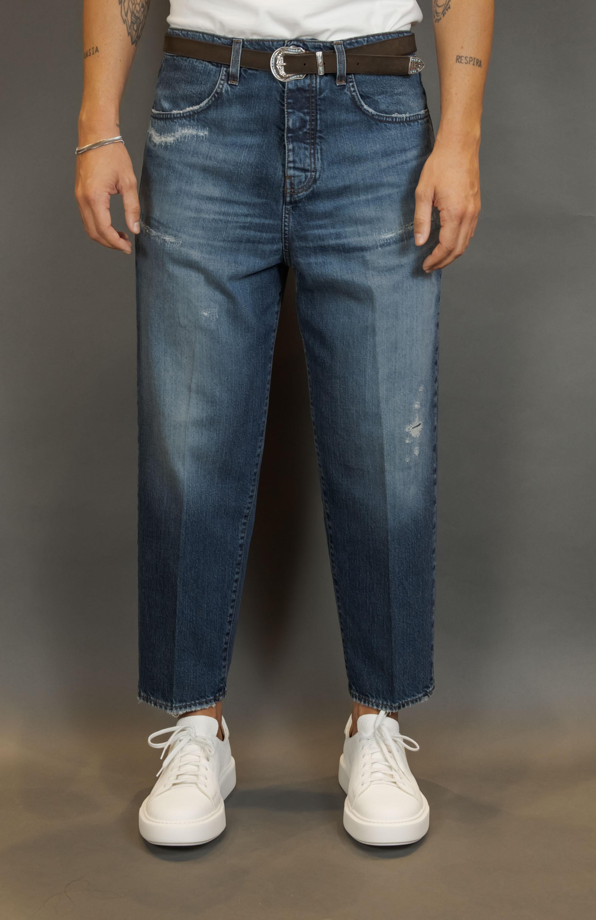 Jeans BONHEUR uomo OSAKA Blu OSAKA L 95 DENIM BONHEUR 