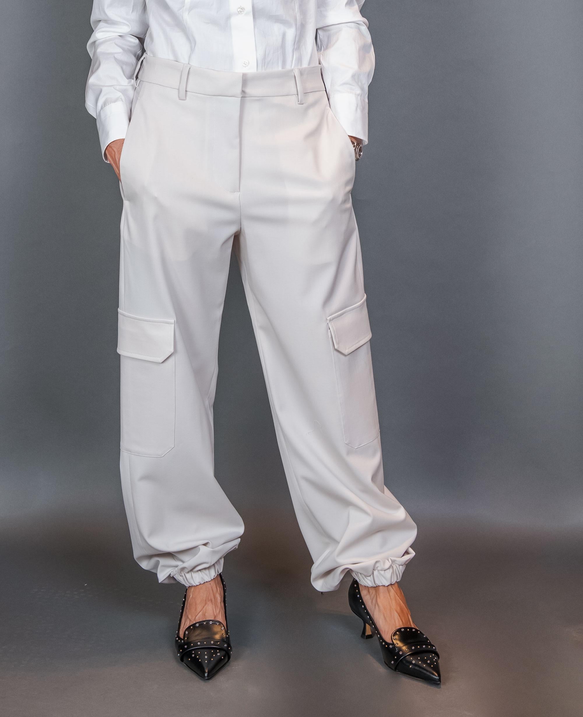 Pantalone PT TORINO donna PETRA Ghiaccio PETRA MA37 0015 PT TORINO 