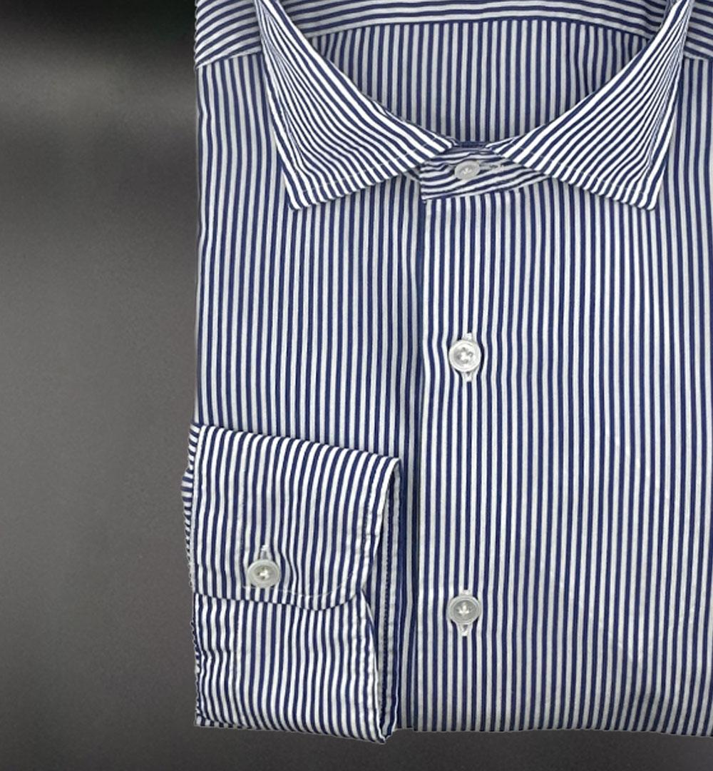 Camicia Giangi uomo 5700 blu righe 5700NK39PN27 RIGA BLU S GIANGI 