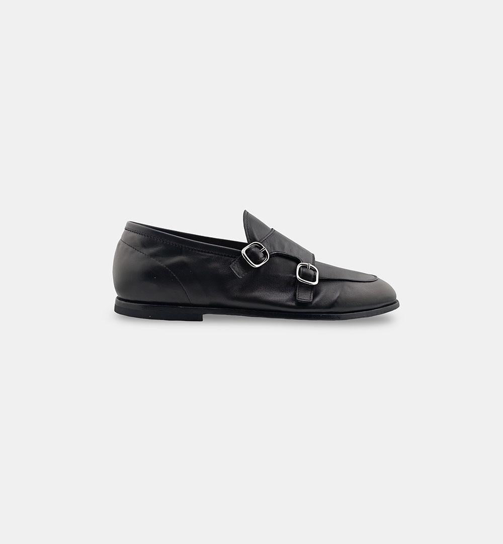 Doppia fibbia Green George uomo 1015 nere 1015 MANAUS GREEN GEORGE 