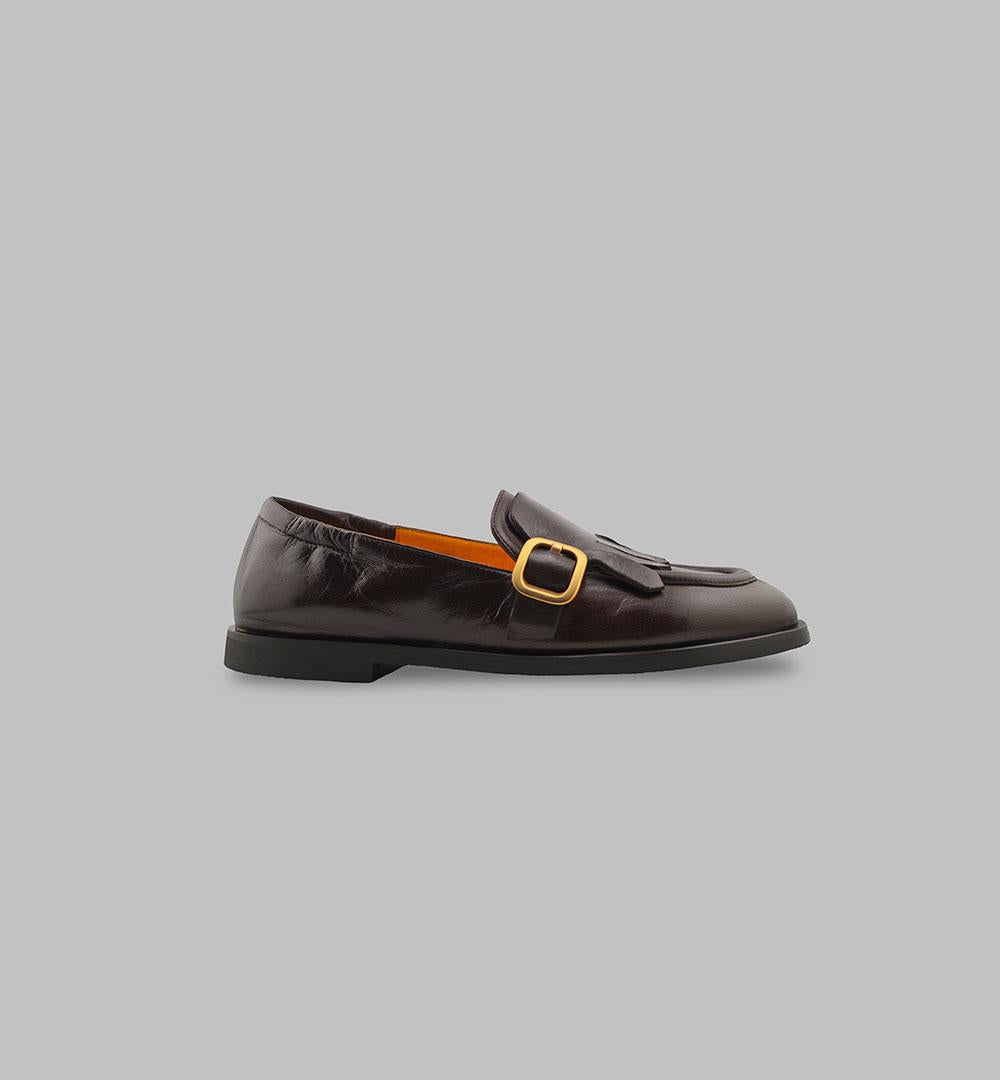 Mocassini Mara Bini donna V402 Caffè V402 FRA.FIBBIA MARA BINI 