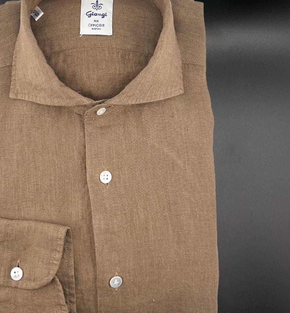 Camicia Giangi uomo 5703 moro 5703 9401 8 MORO GIANGI 