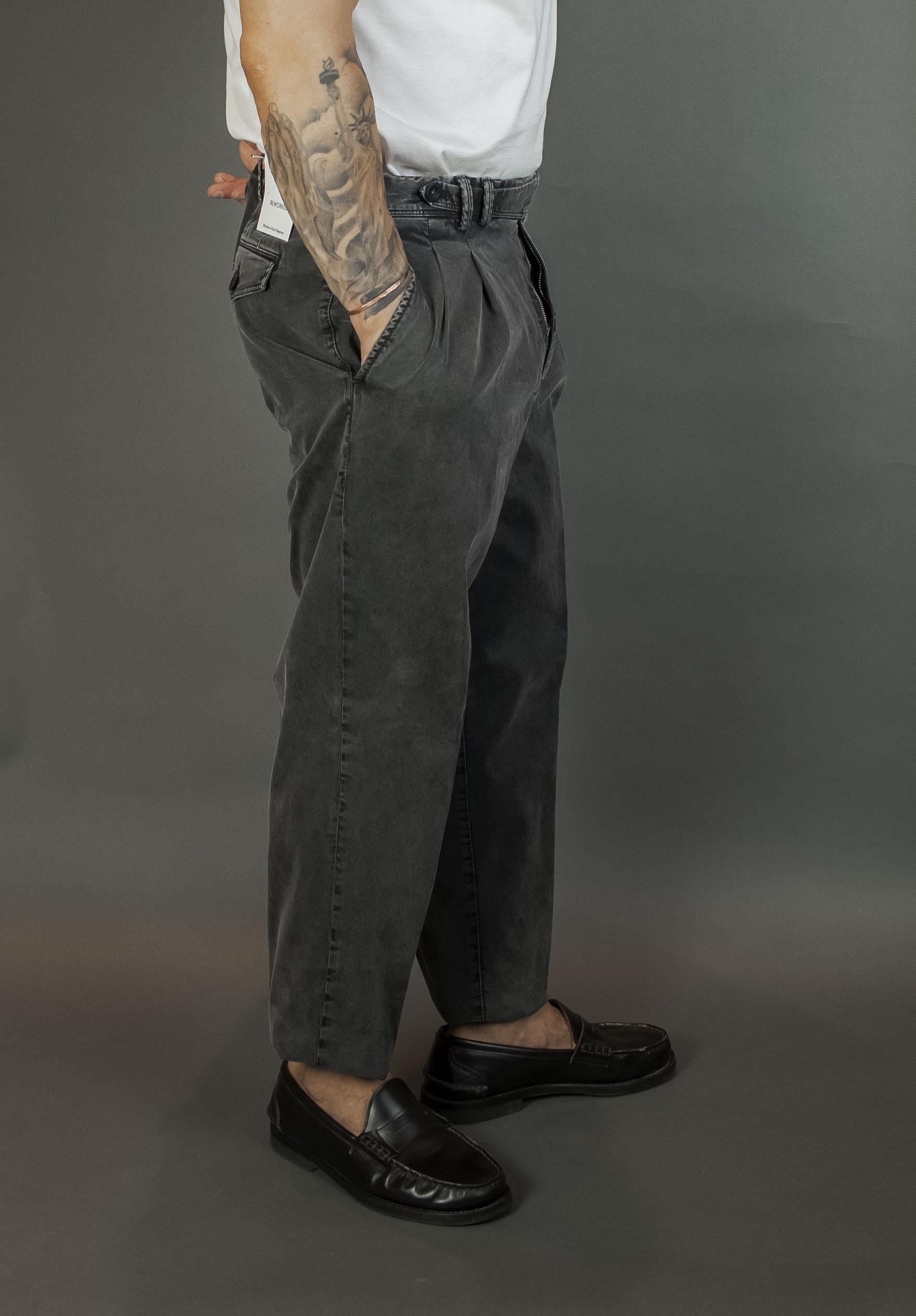 Pantalone PT Torino uomo ZTCMZB0RWLNK28 nero ZTCMZB0RWLNK28 M990 NERO PT 