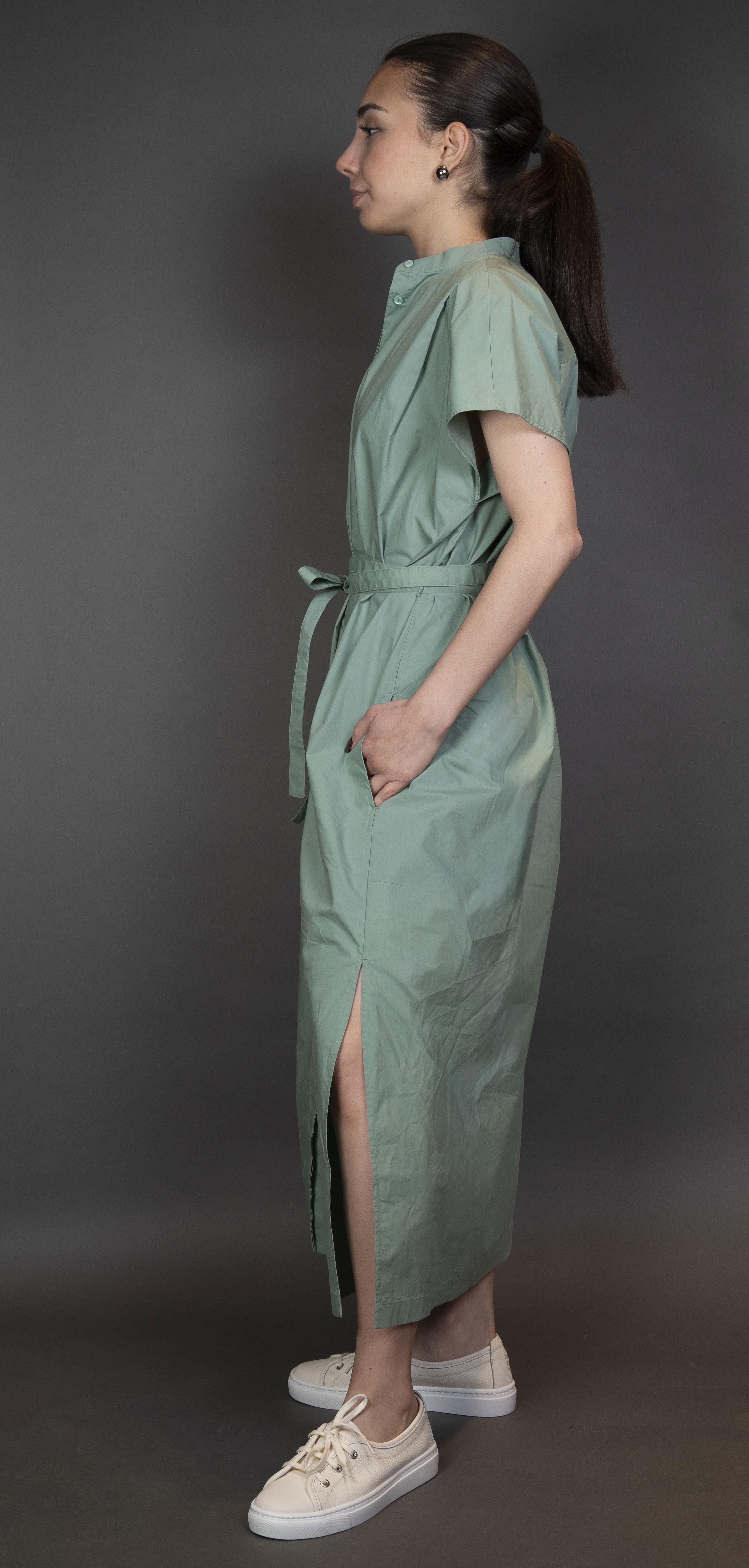 Abito Xacus donna Nico bianco collo coreana<BR/> 15114 674 NICO XACUS 