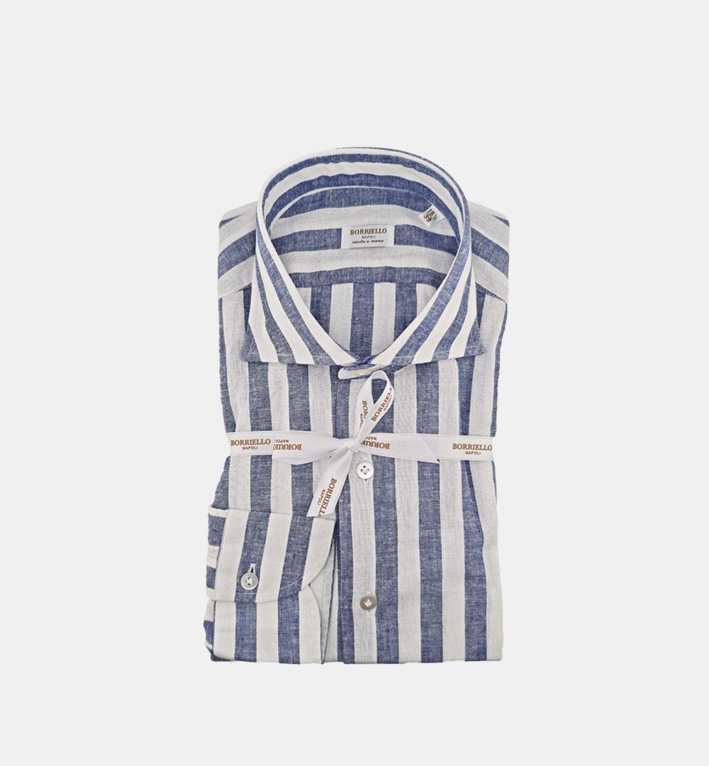 Camicia Borriello uomo 22012 blu 22012 3 BORRIELLO 