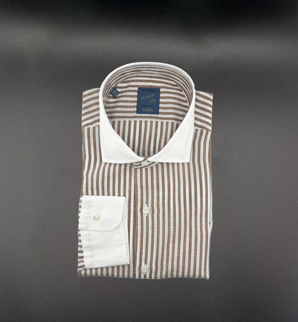 Camicia Barba uomo LIU13P014028 moro LIU13P014028 003 M BARBA 