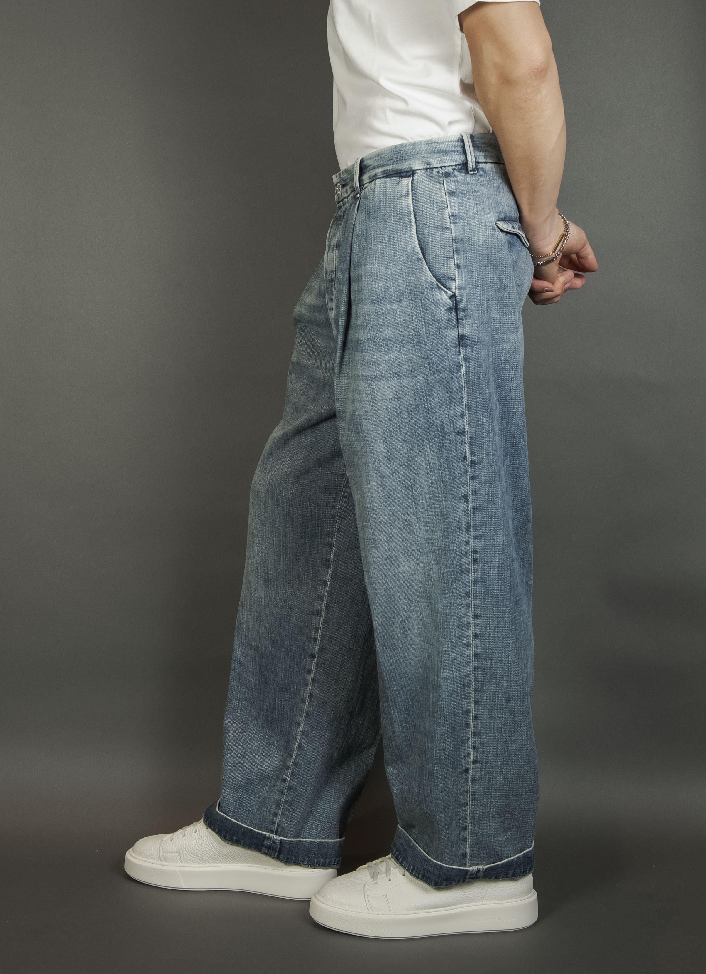 Jeans Nine in the Morning uomo Philip blu chiaro 9SS PHL01 PHILIP CHINO T47 NM10 NINE INTHE MORNING 