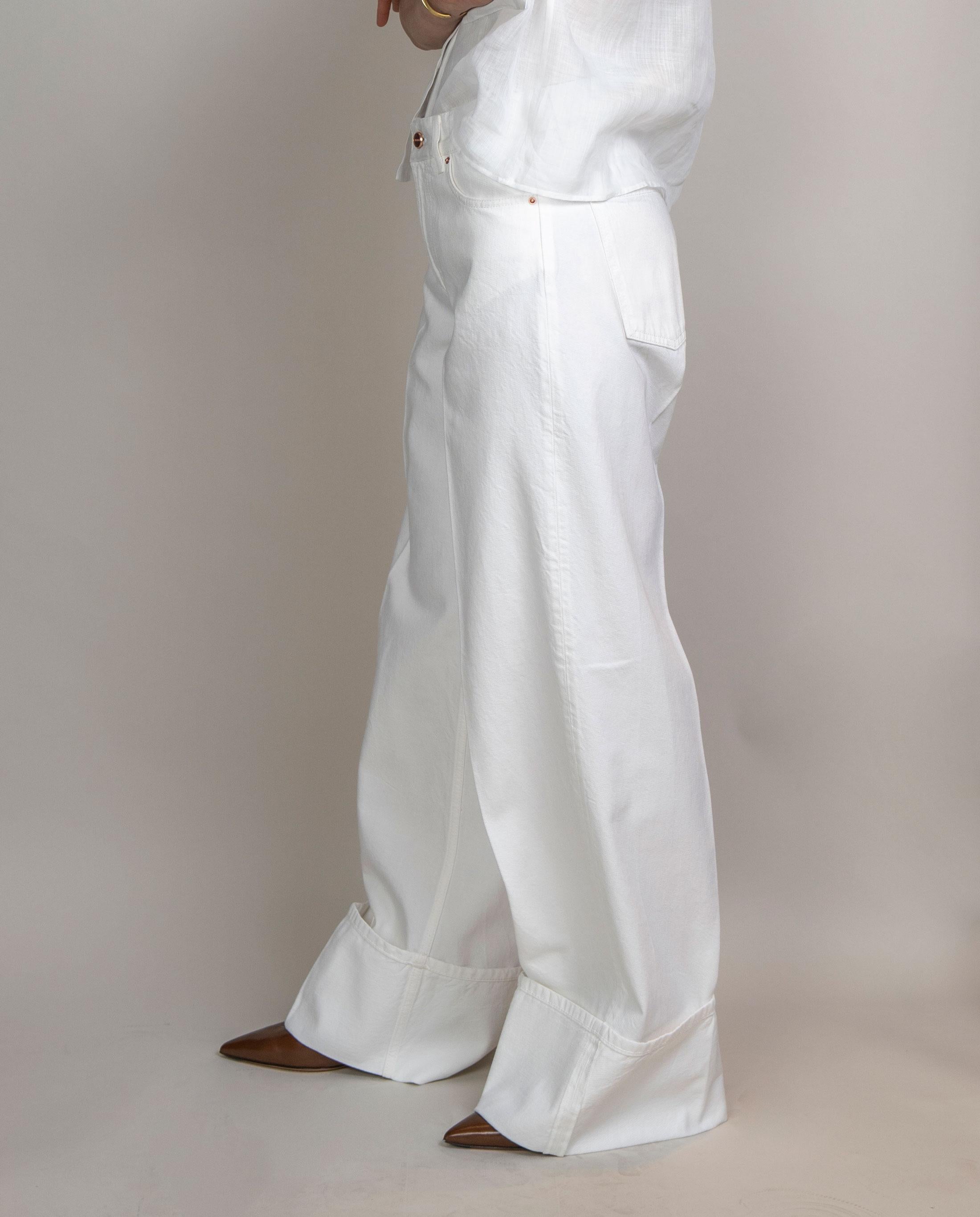 Jeans Don the fuller donna Niki bianco NIKI 5 TASCHE DON THE FULLER 