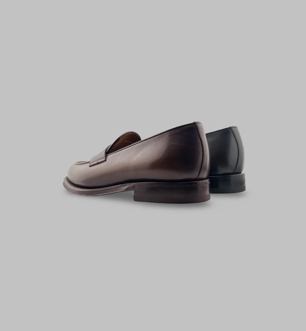 Mocassino Barrett uomo 251U043 7 tabacco 251U043.7 PENNY BARRETT 