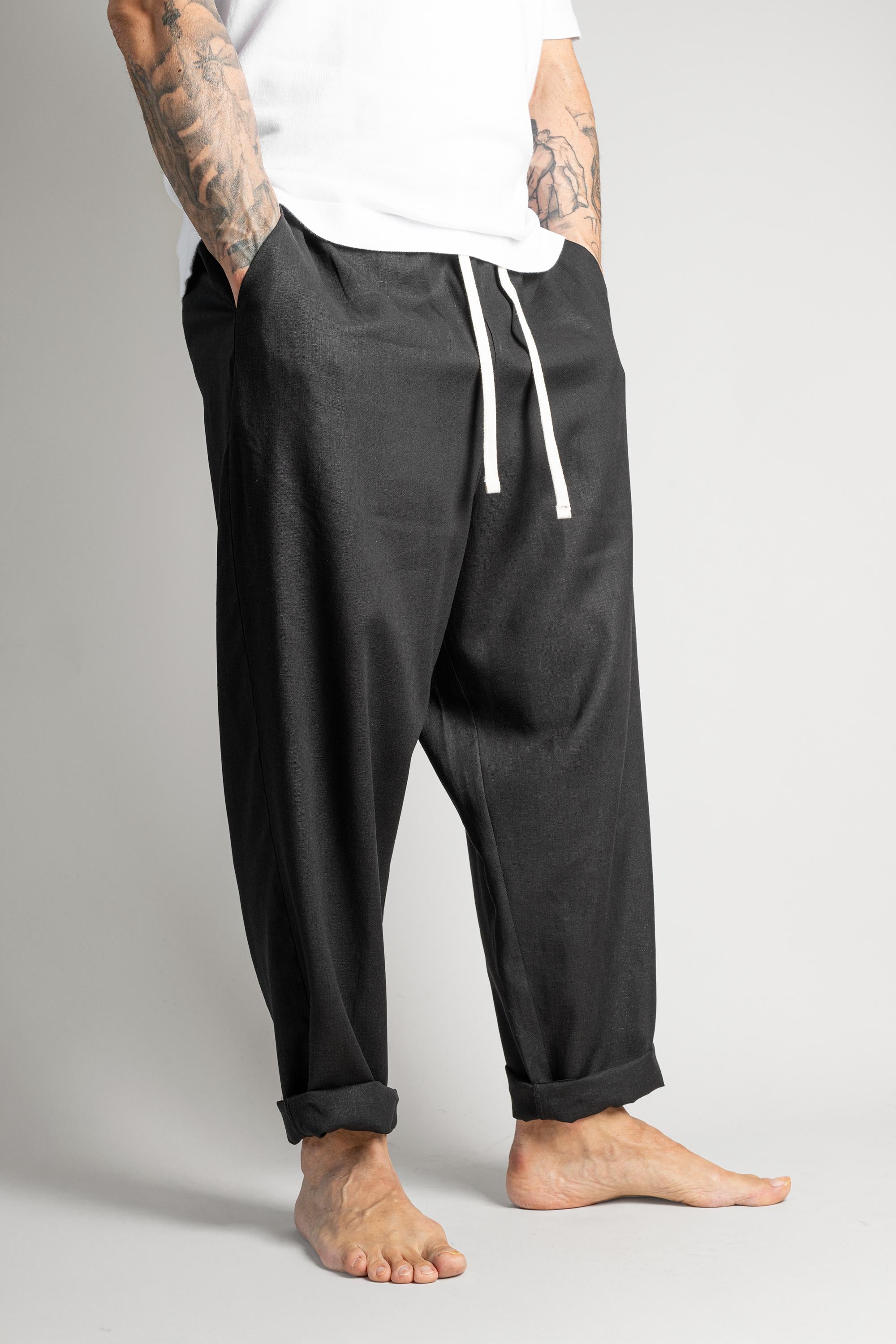 Pantalone OFFICINE uomo JAPAN Nero JAPAN NERO OFFICINE 