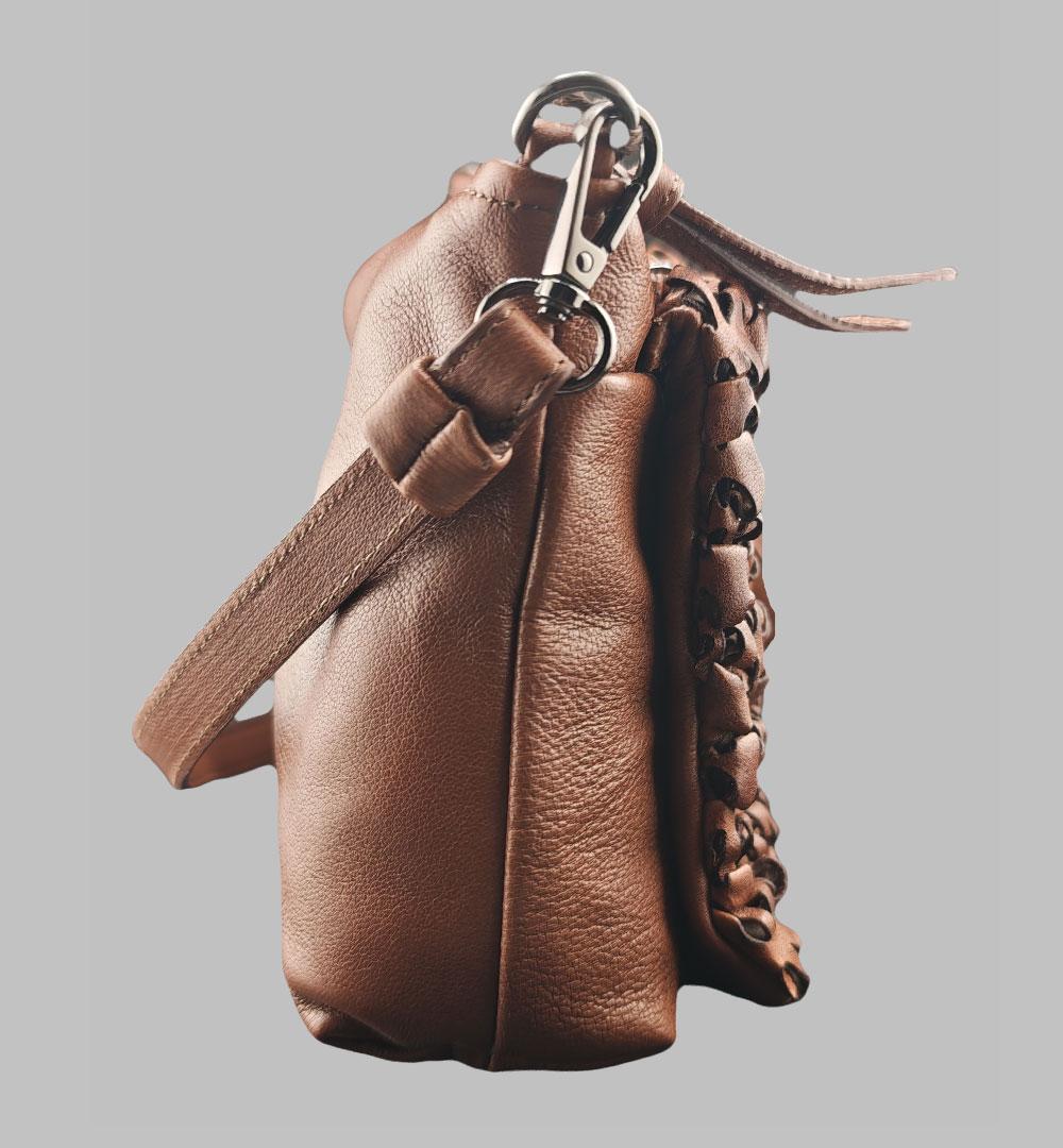 Borsa Reptile's house donna  H818N4018 terra<BR/> H818N4018 RICCIO TERRA REPTILE'S HOUSE 